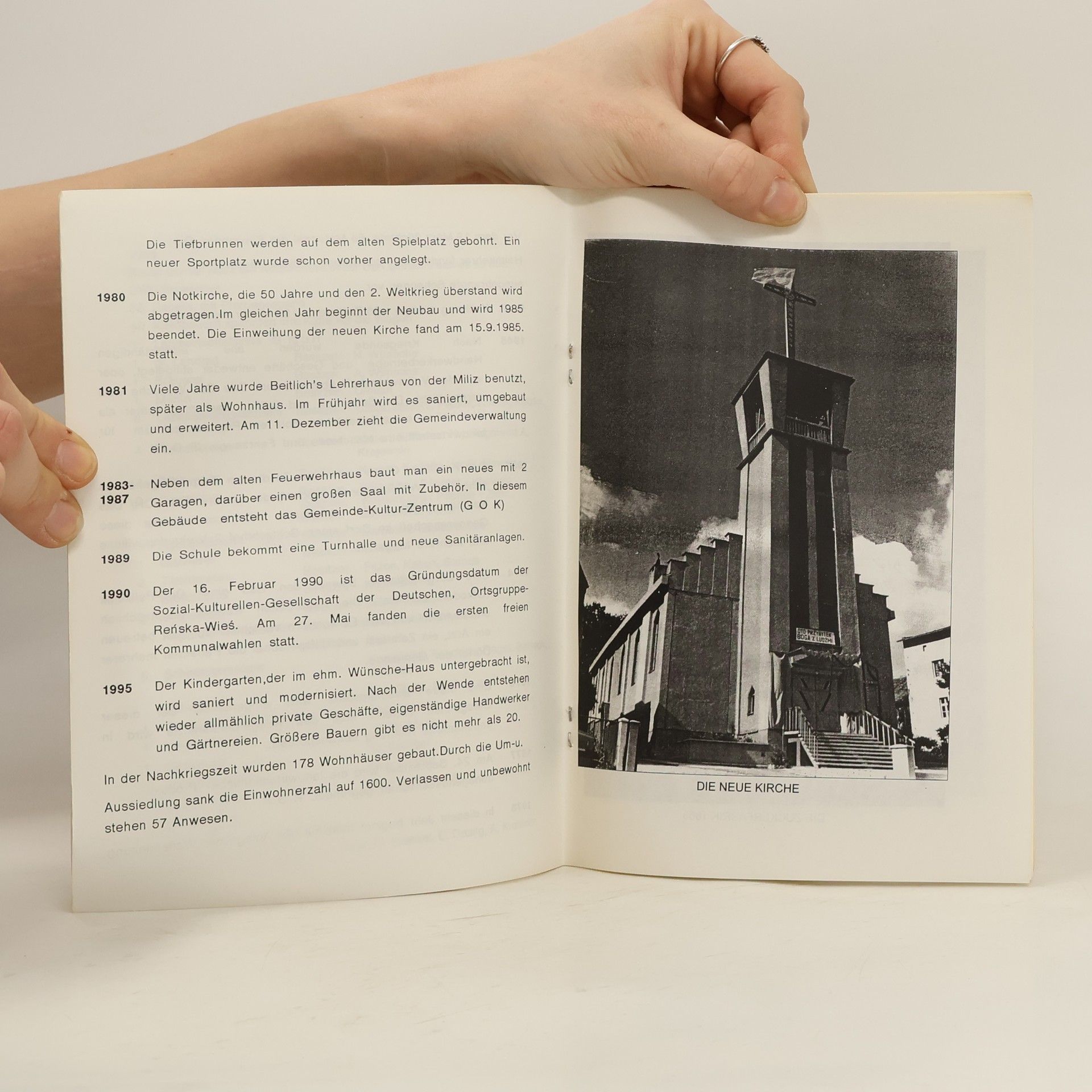 kolektiv Daten erzählen über Reinschdorf - Reńska Wies 1286 - 1996