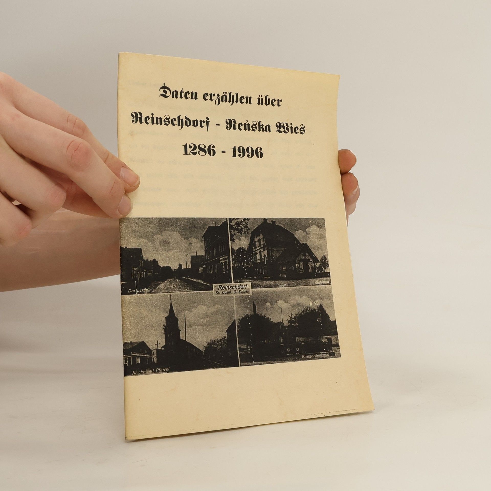 kolektiv Daten erzählen über Reinschdorf - Reńska Wies 1286 - 1996