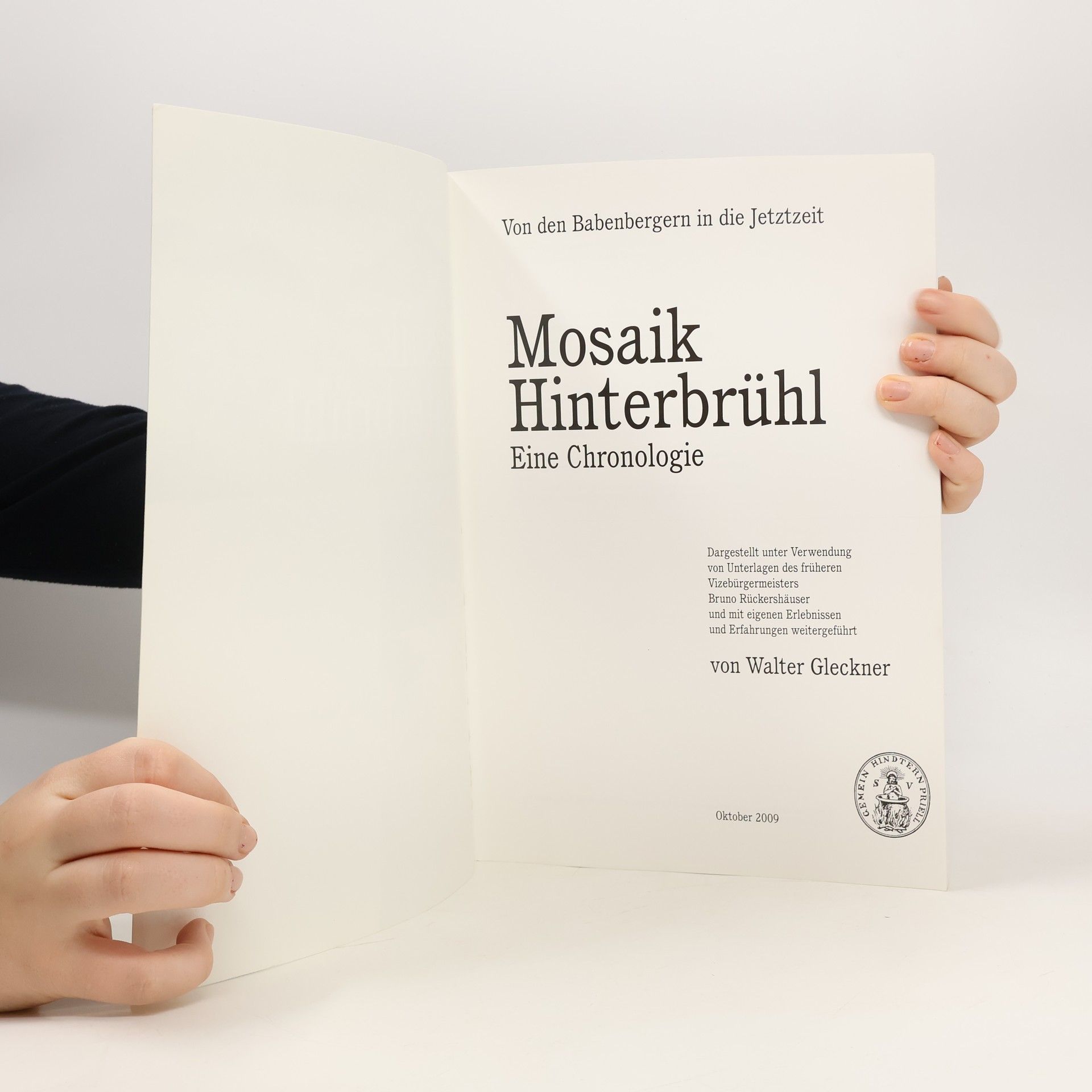 Walter Glecker Mosaik Hinterbrühl