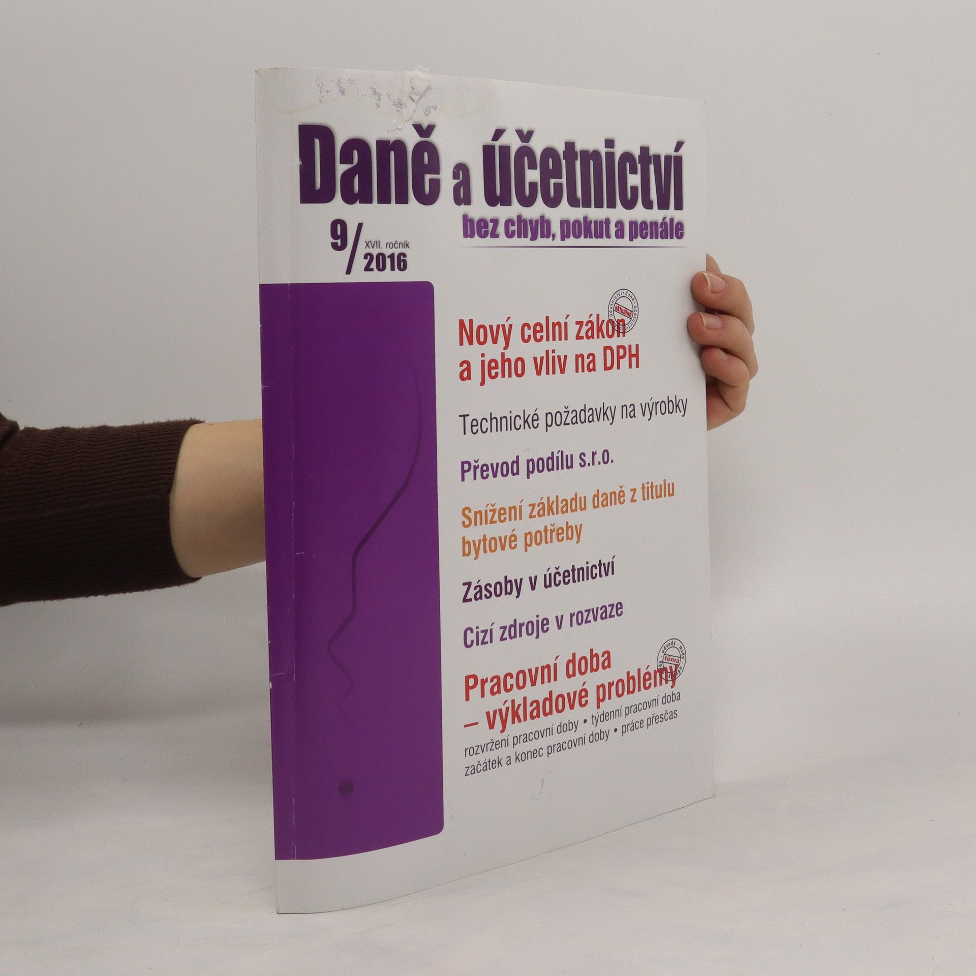 Collectif d'auteurs Daně a účetnictví bez chyb, pokut a penále 9/2016