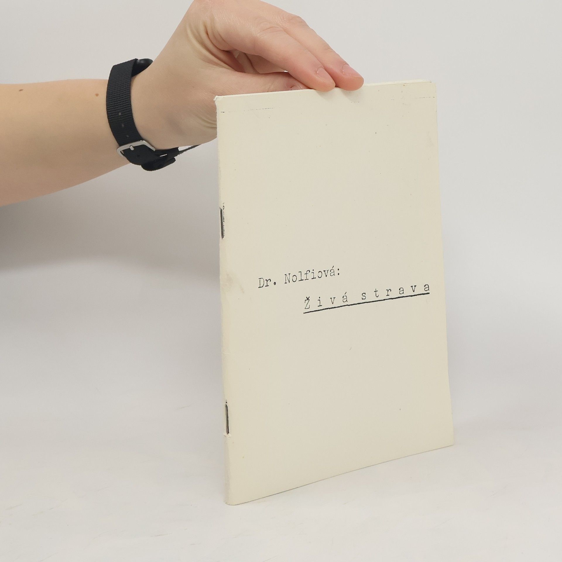 Dr. Nolfiová Živá strava