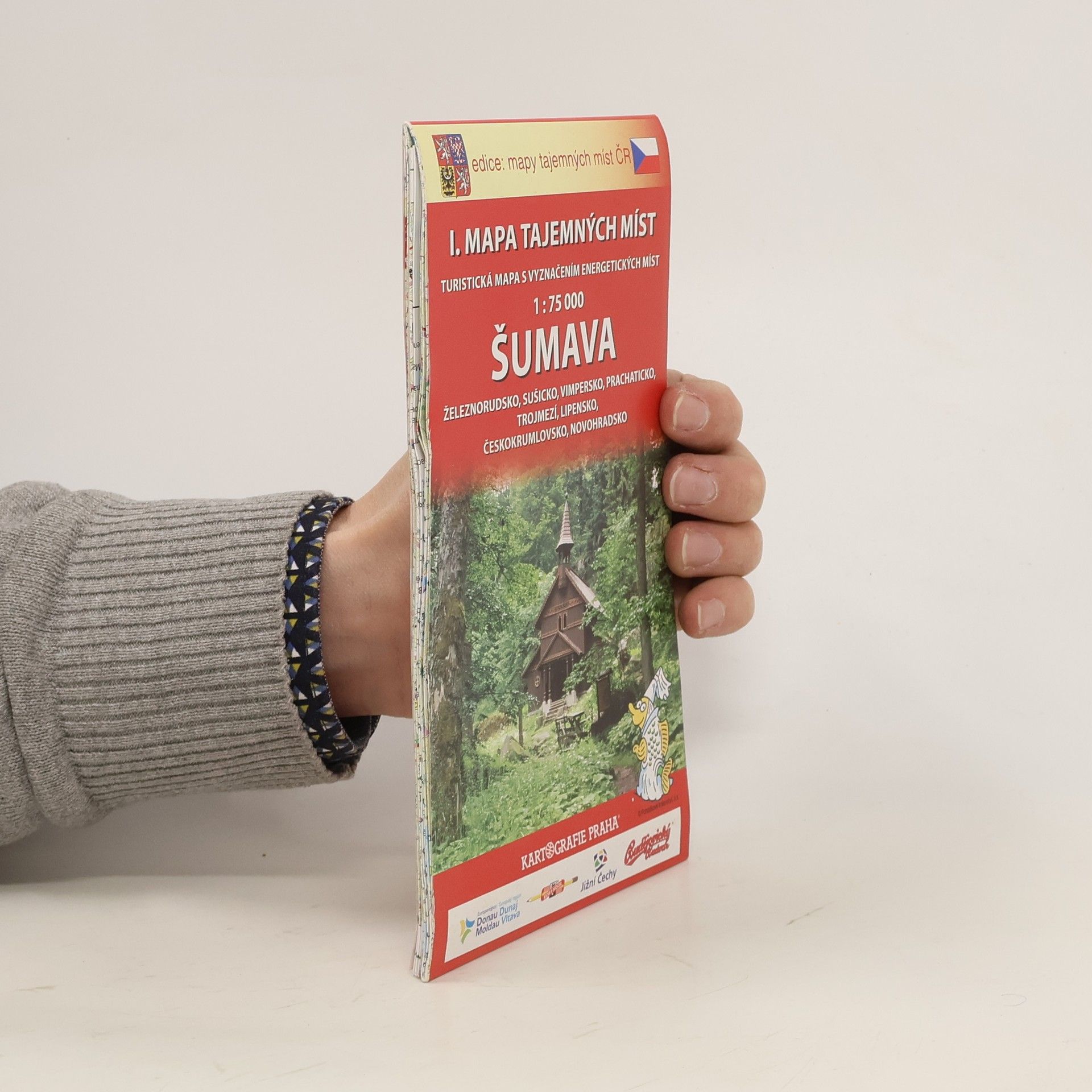 AA.VV. Šumava, turistická mapa s vyznačením energetických míst