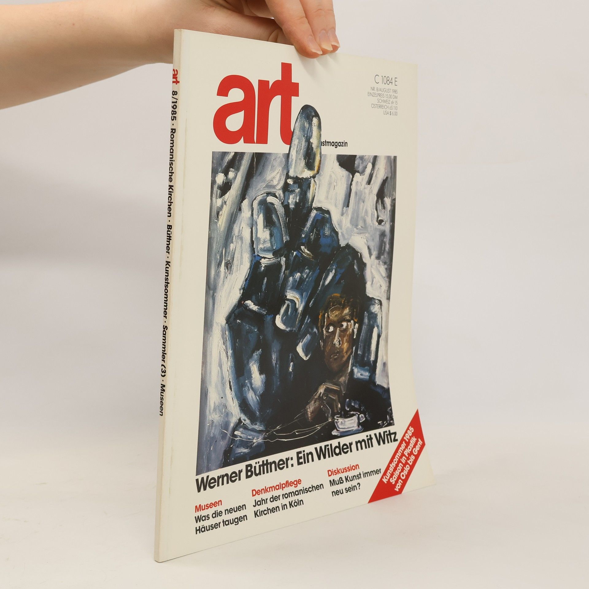 Autorenkollektiv Art. Das Kunstmagazin 8/1985