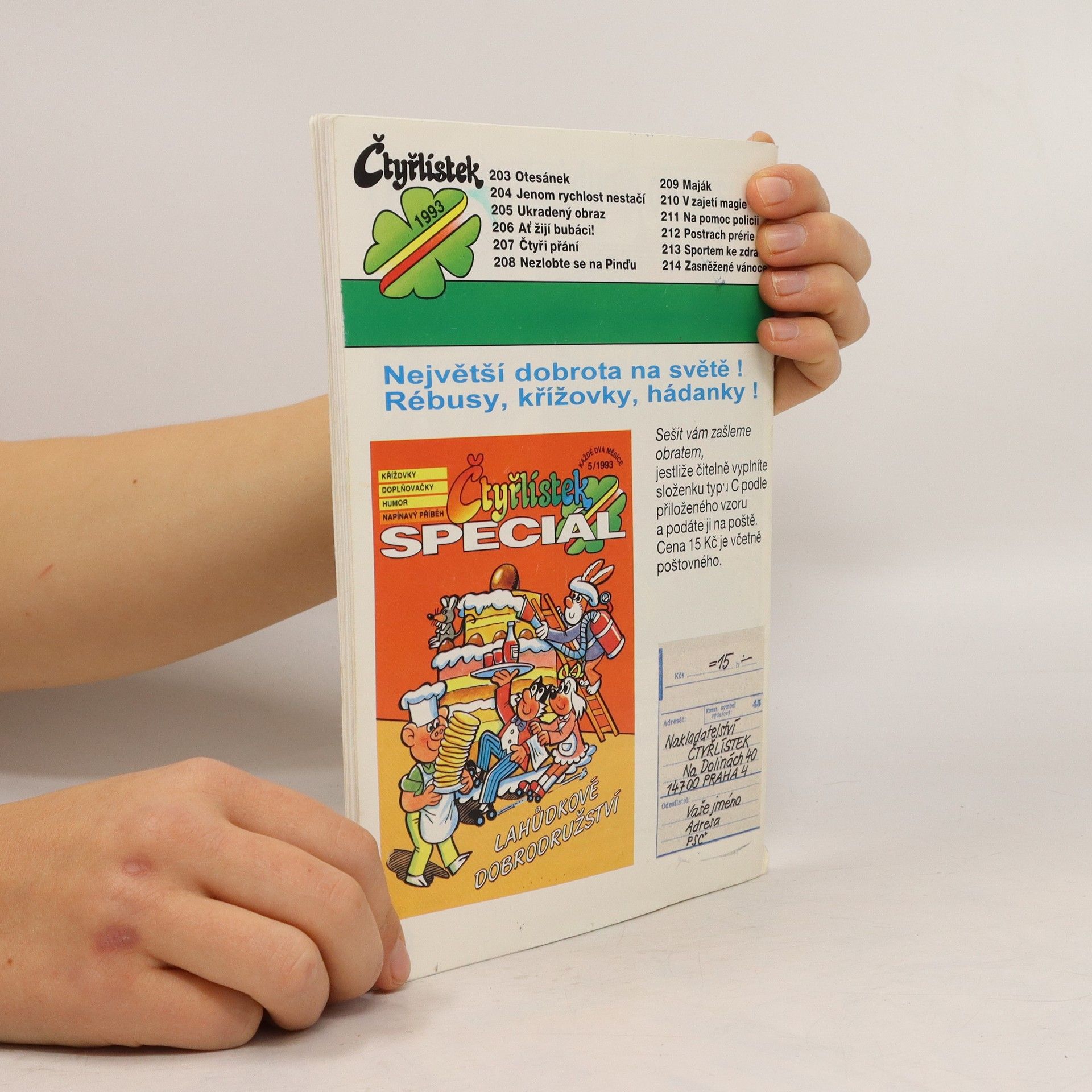 Kolektiv autorů Čtyřlístek 212, 10/1993