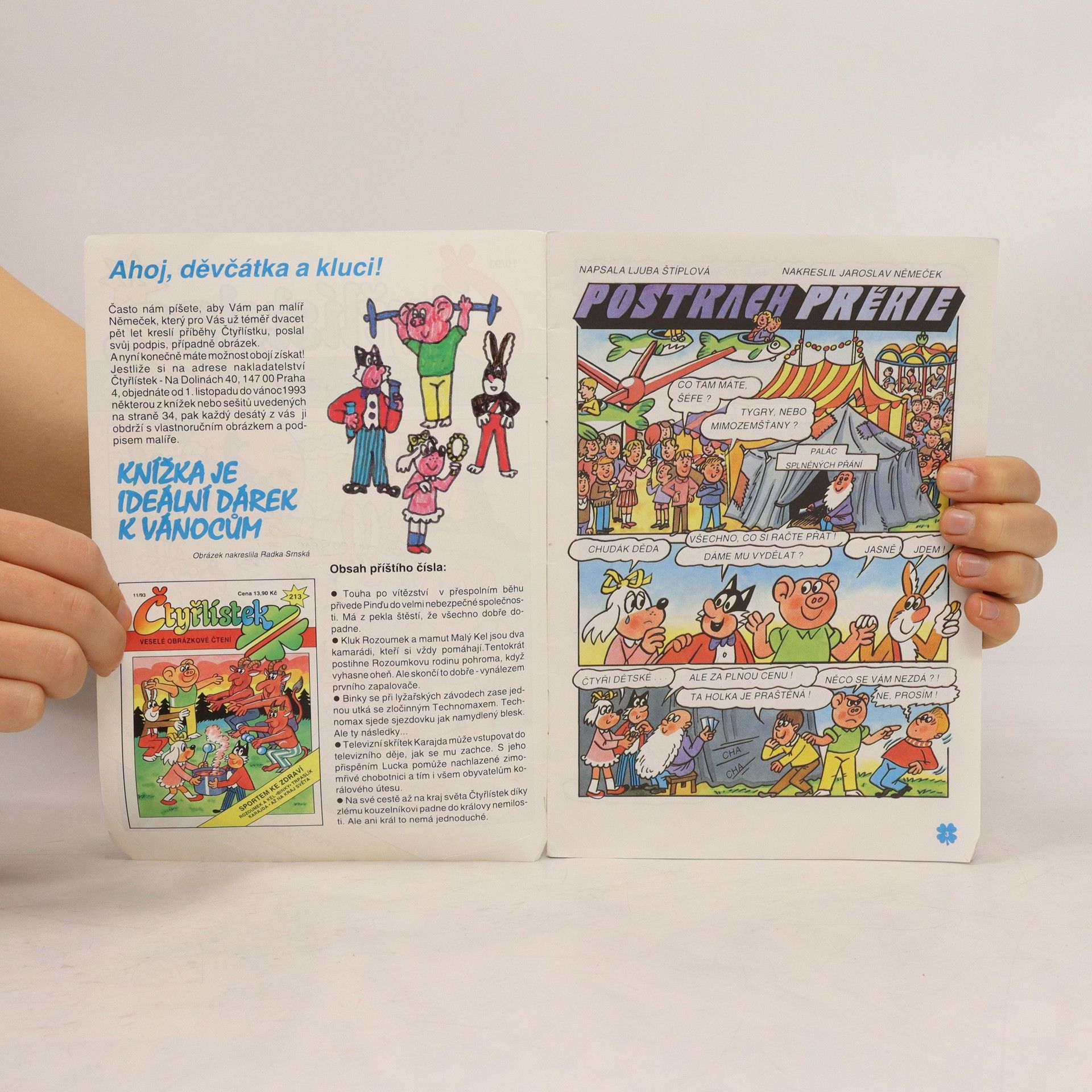 Kolektiv autorů Čtyřlístek 212, 10/1993