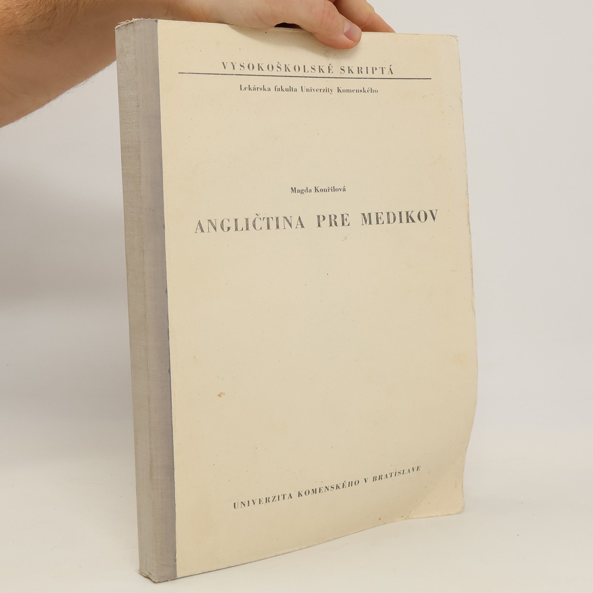 Magda Kouřilová Angličtina pre medikov