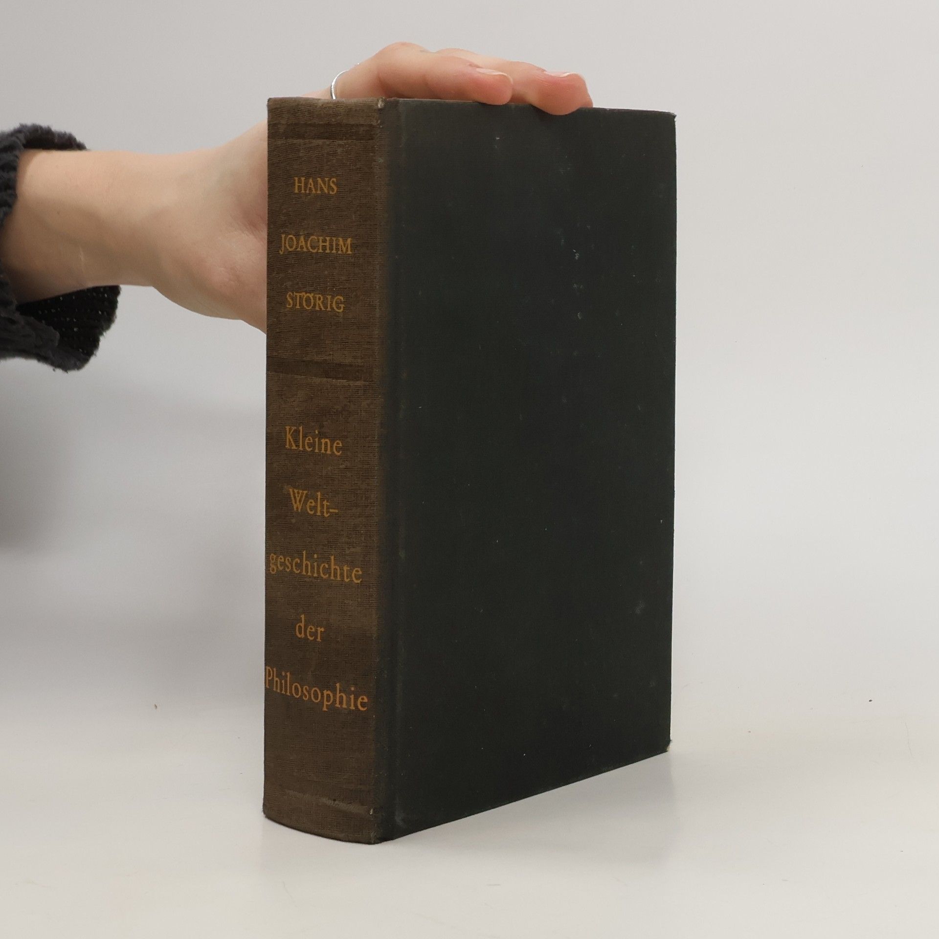 Hans Joachim Störig Kleine Weltgeschichte der Philosophie