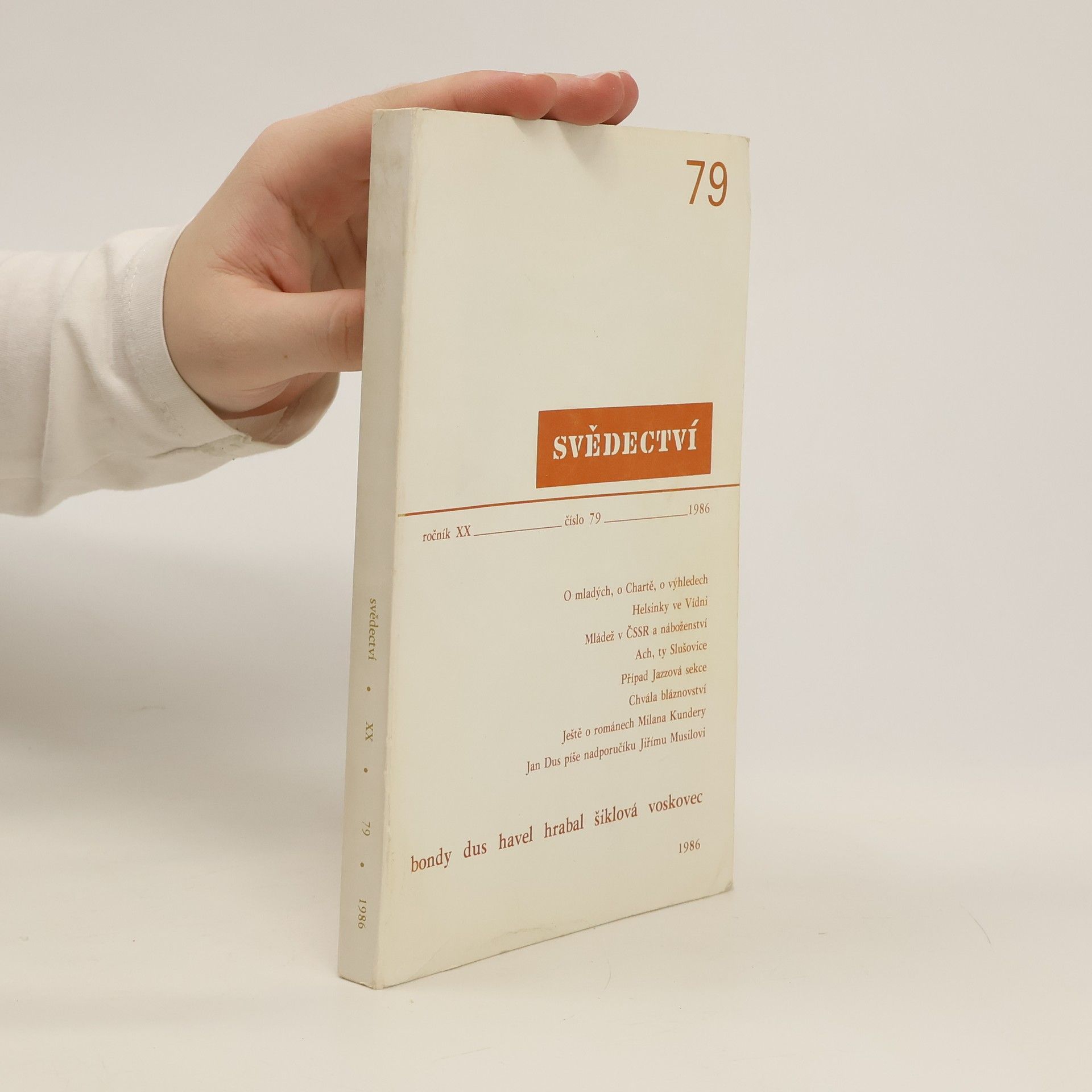 Kolektiv autorů Svědectví 79/1986