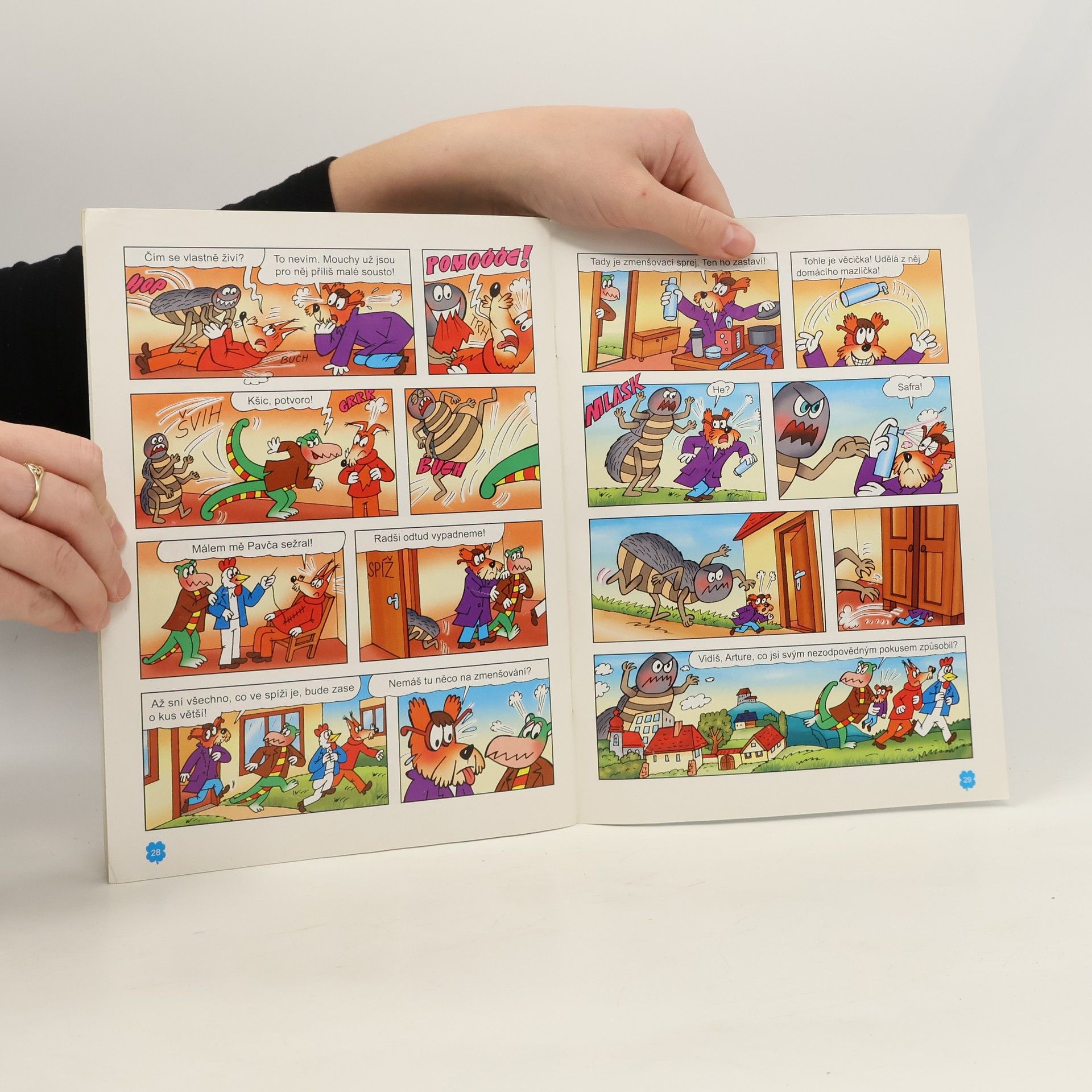 Autorenkollektiv Čtyřlístek 471. 11/2009. Vynález nad vynálezy
