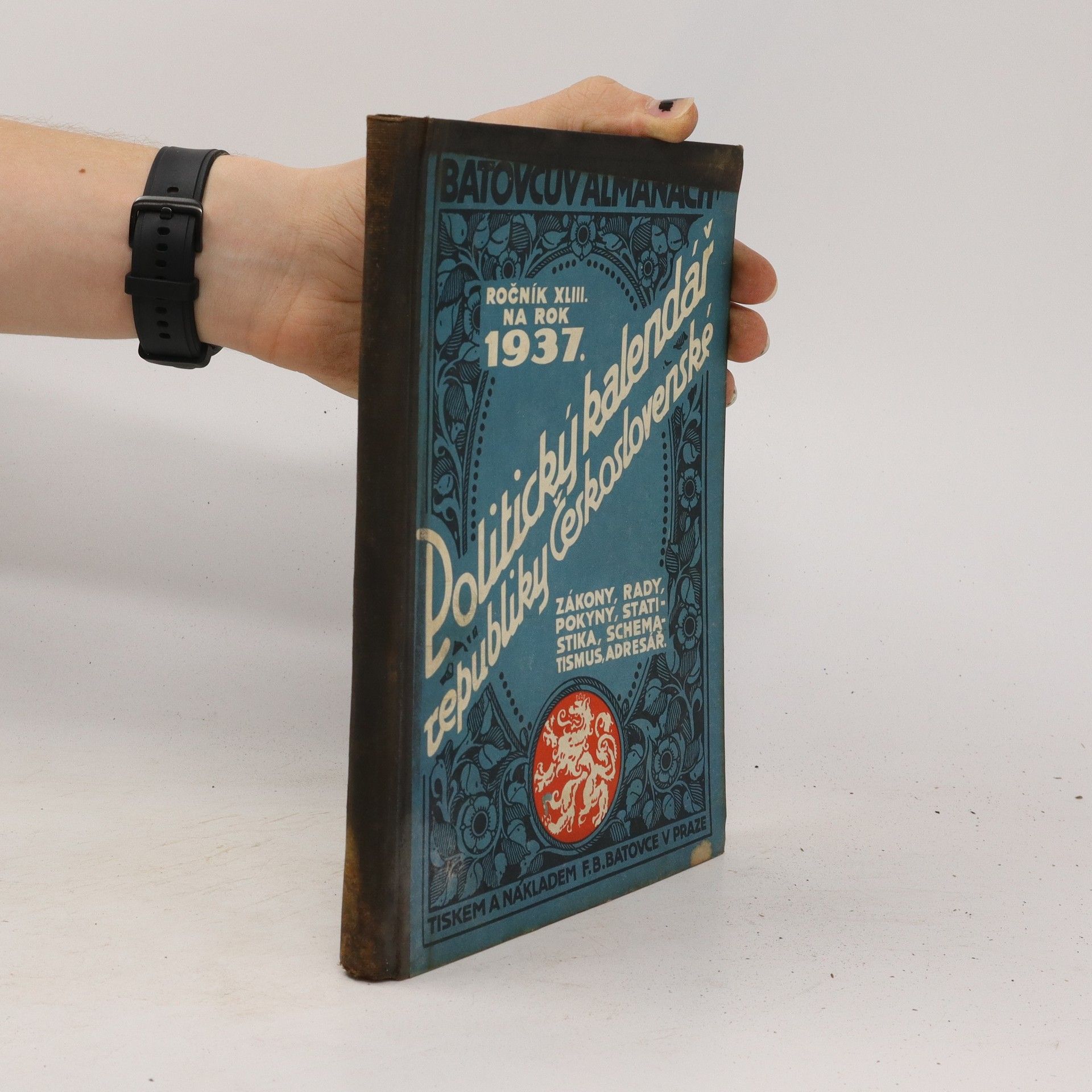 Auteurscollectief Batovcův Almanach. Politický kalendář republiky Československé na rok 1937