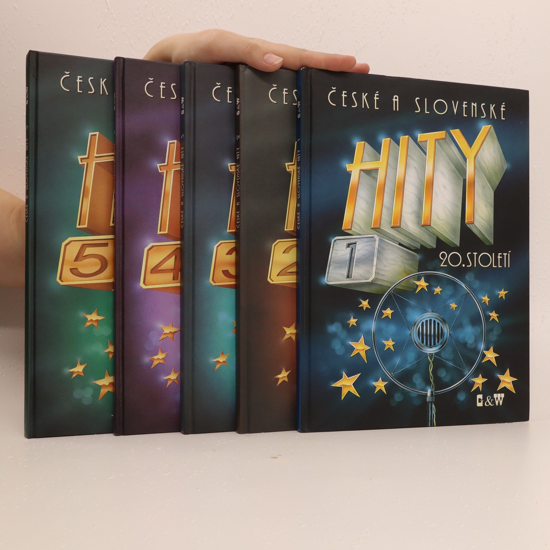 Petr Dvorník České a slovenské hity 20. století. 1. - 5. díl