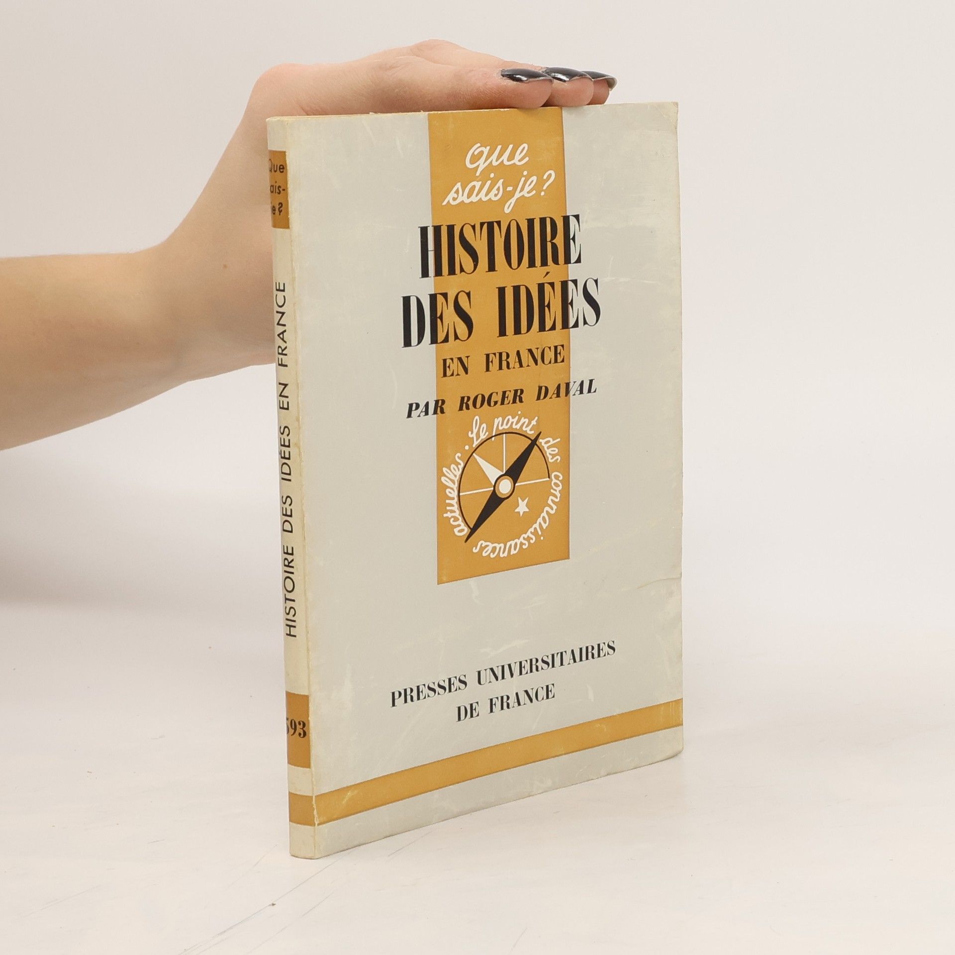 Roger Daval Histoire des Idées en France