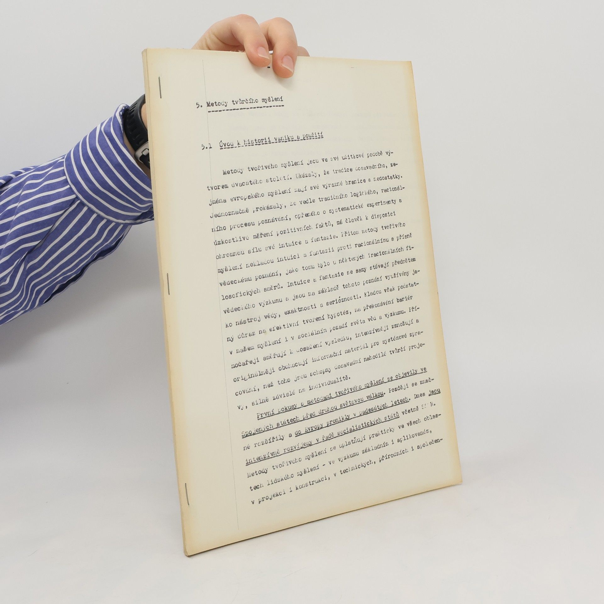 Autorenkollektiv Metody tvůrčího myšlení