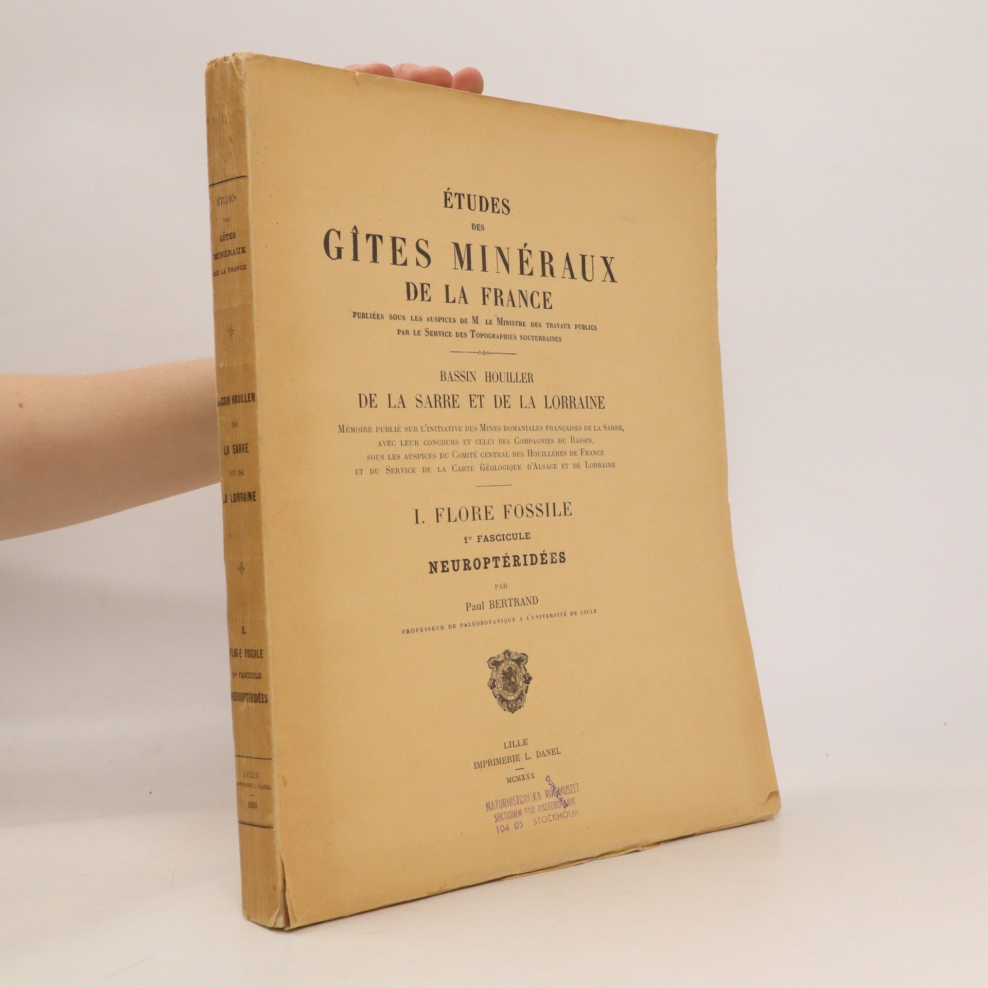 Collectif d'auteurs Études des Gites Minéraux de la France