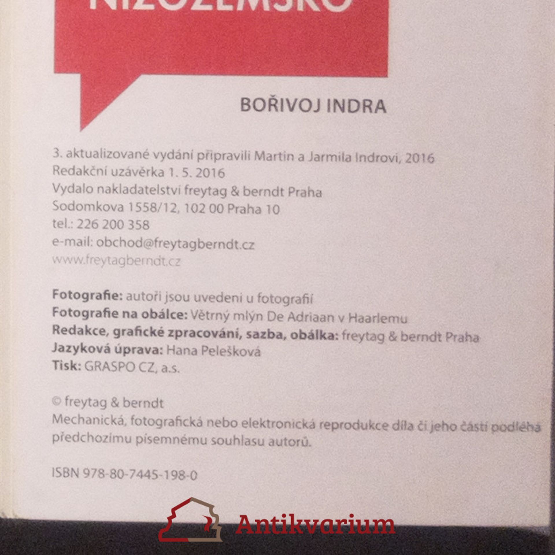 Bořivoj Indra Nizozemsko