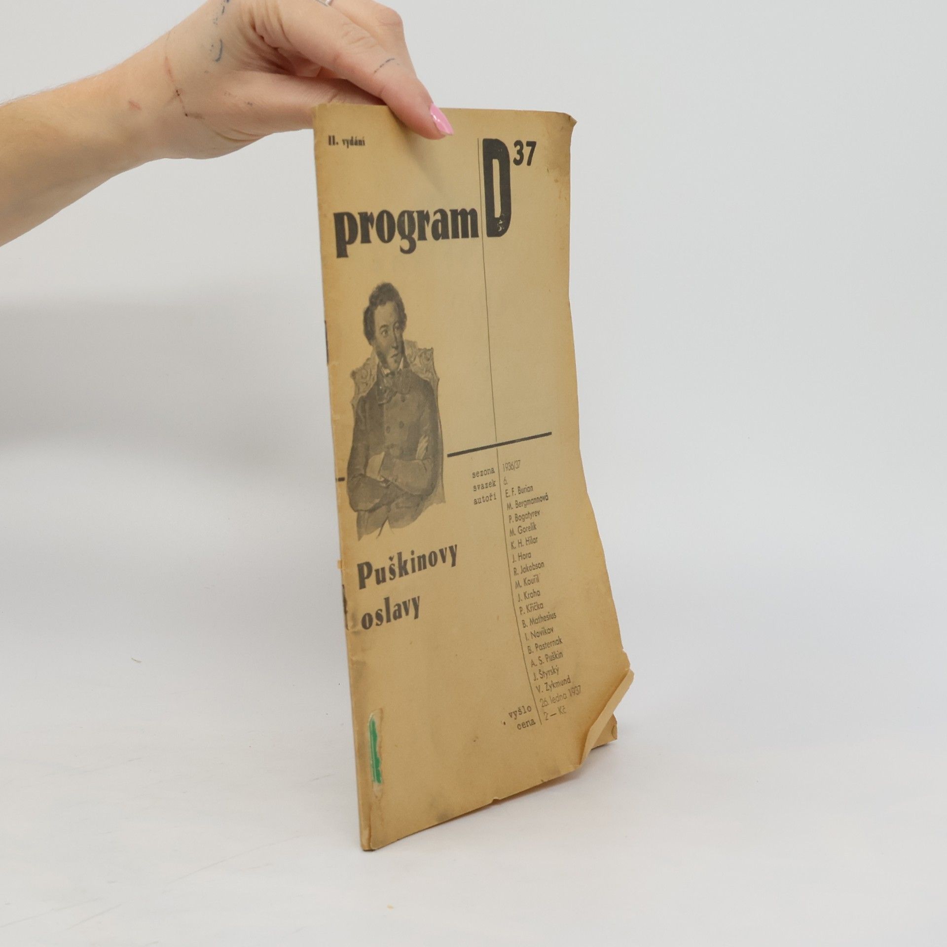 kolektiv Program D. Puškinovy oslavy.