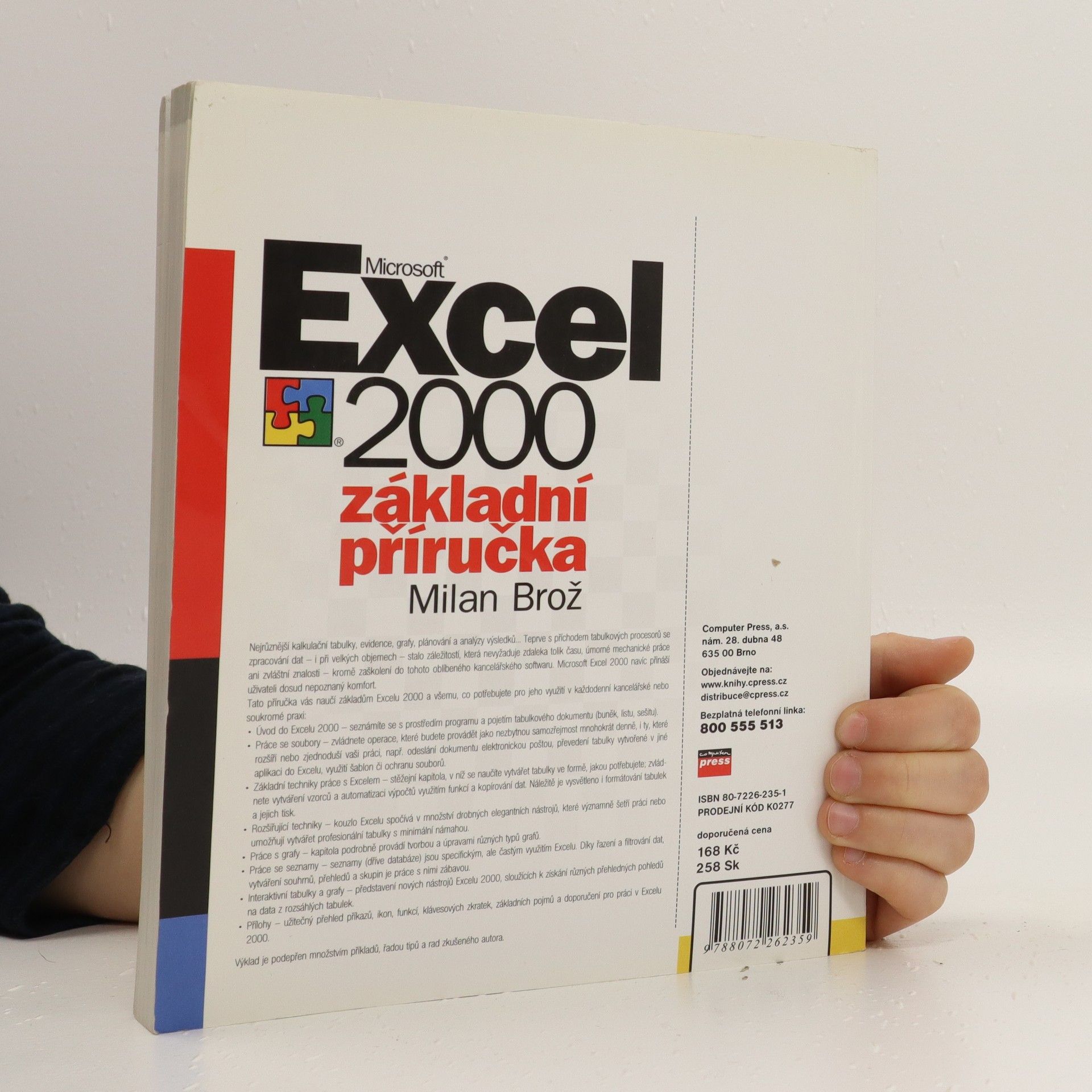 Milan Brož Microsoft Excel 2000 CZ: Základní příručka