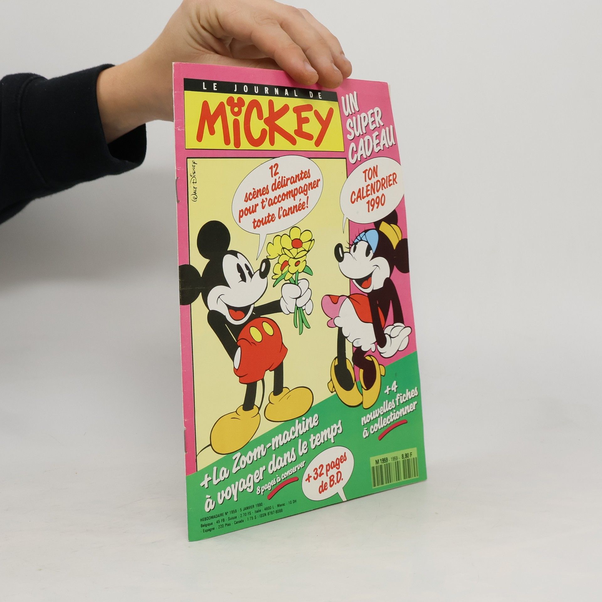 Collectif d'auteurs Le journal de Mickey 1/1990