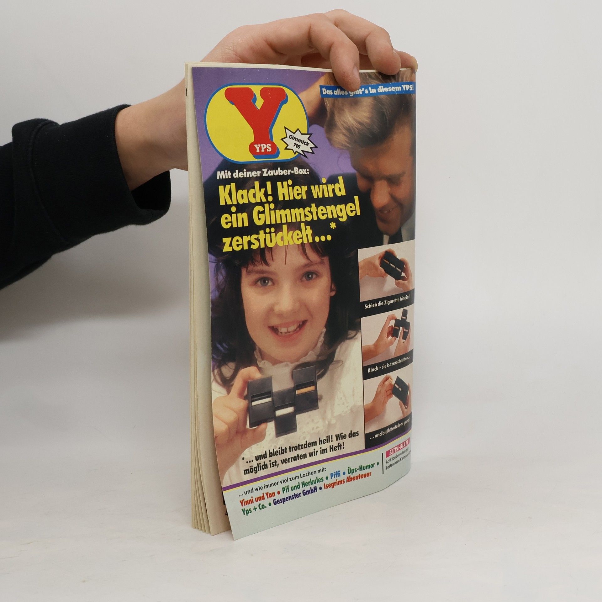 Autorenkollektiv YPS 716. Die Zauber-Box die Zigaretten zerstückelt