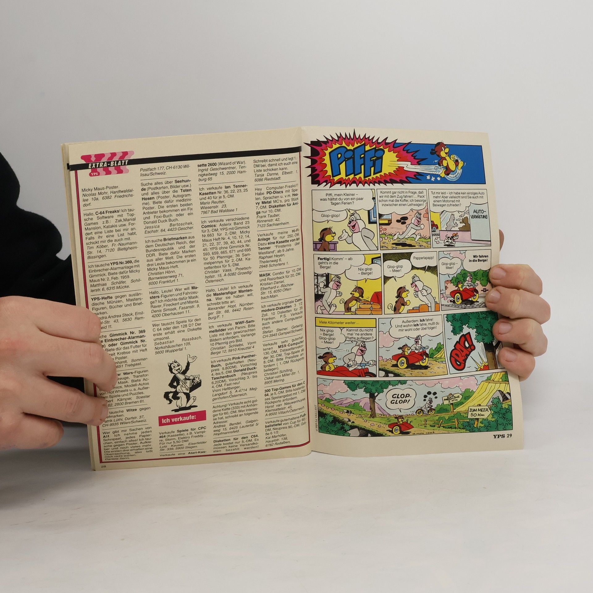 Autorenkollektiv YPS 716. Die Zauber-Box die Zigaretten zerstückelt