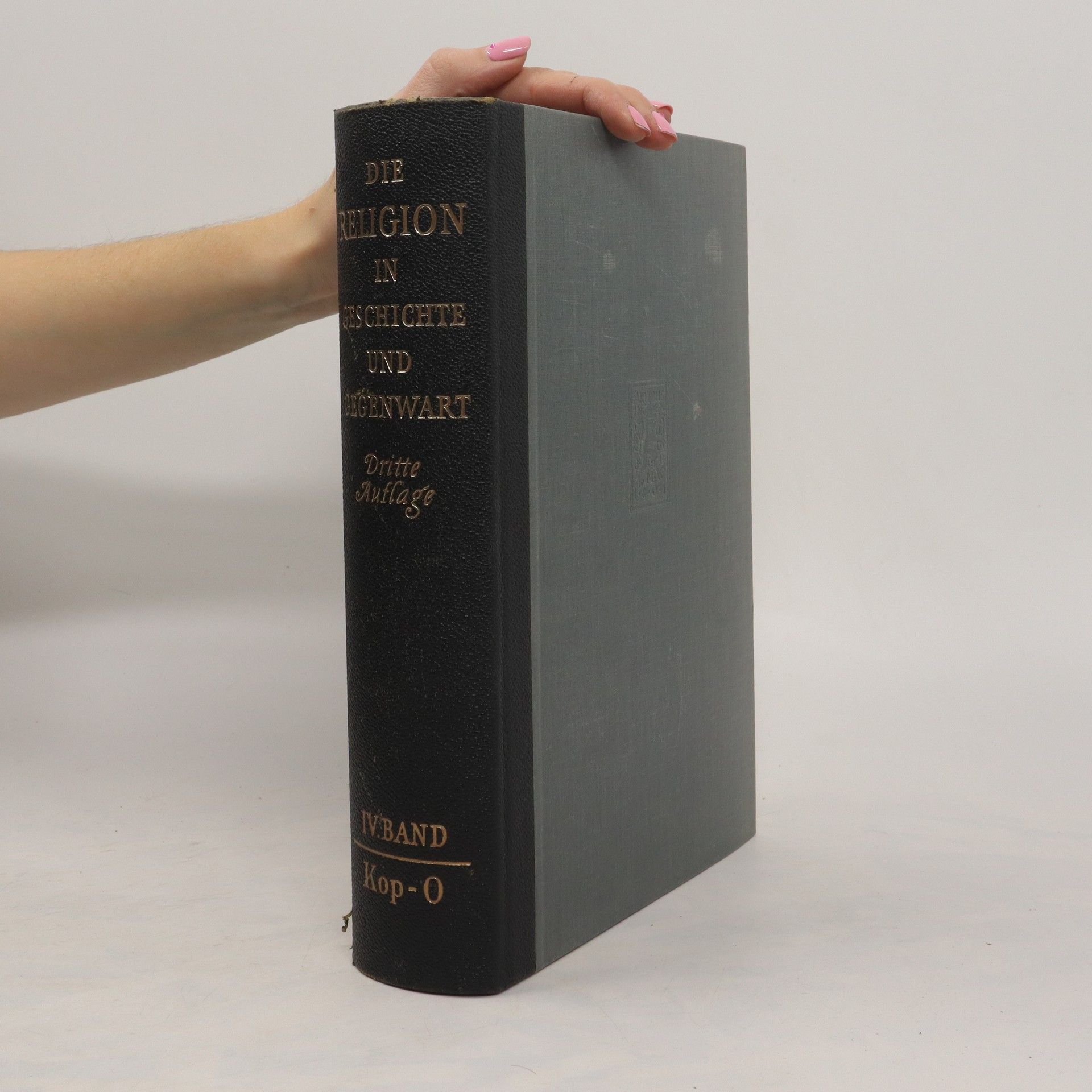 Kolektív autorov Die Religion in Geschichte und Gegenwart IV.