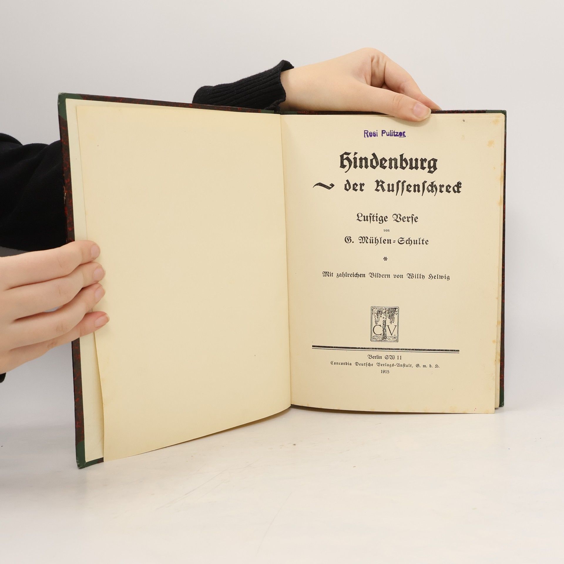 G. Mühlen-Schulte Hindenburg der Russenschreck