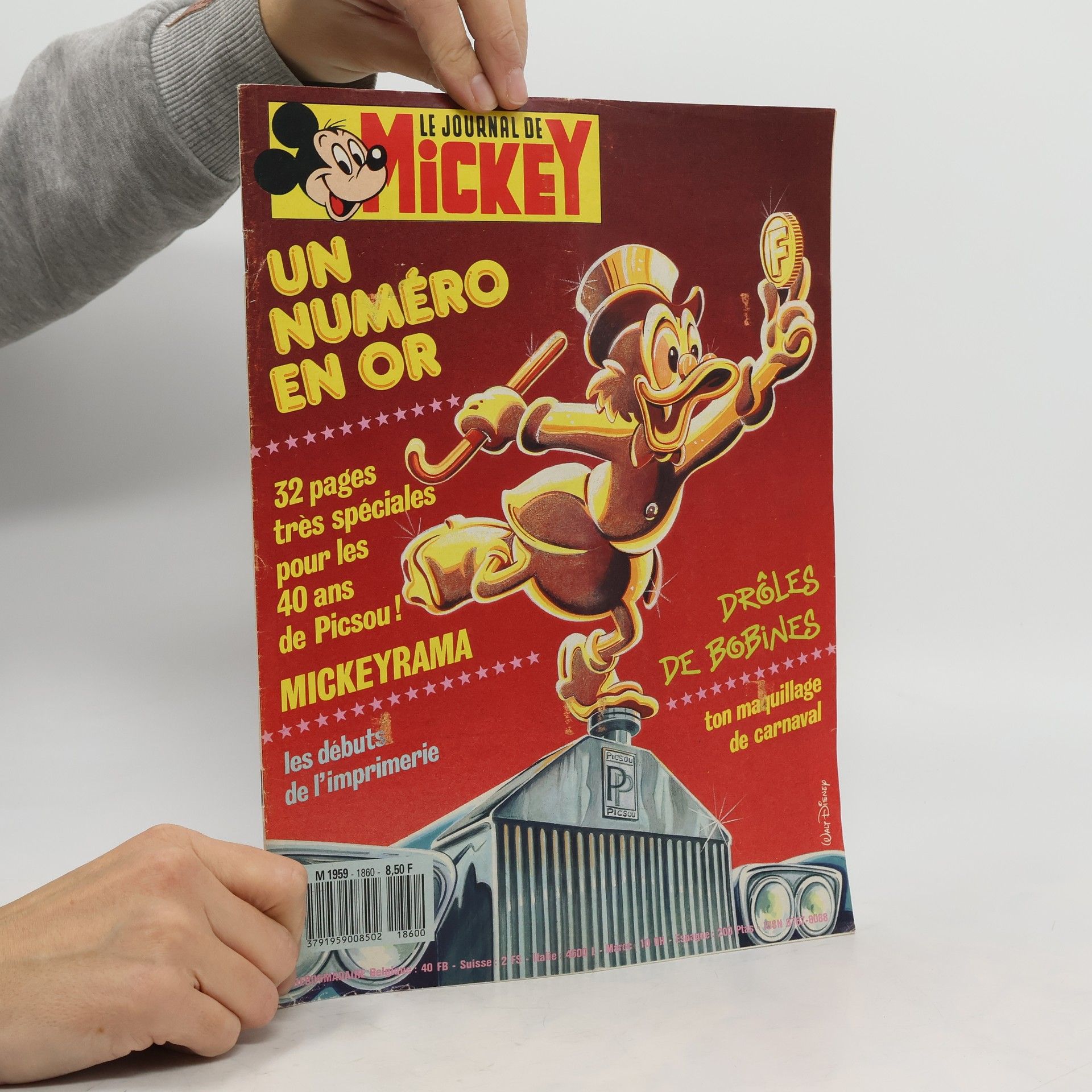 Collectif d'auteurs Le Journal de Mickey. Un numéro en or