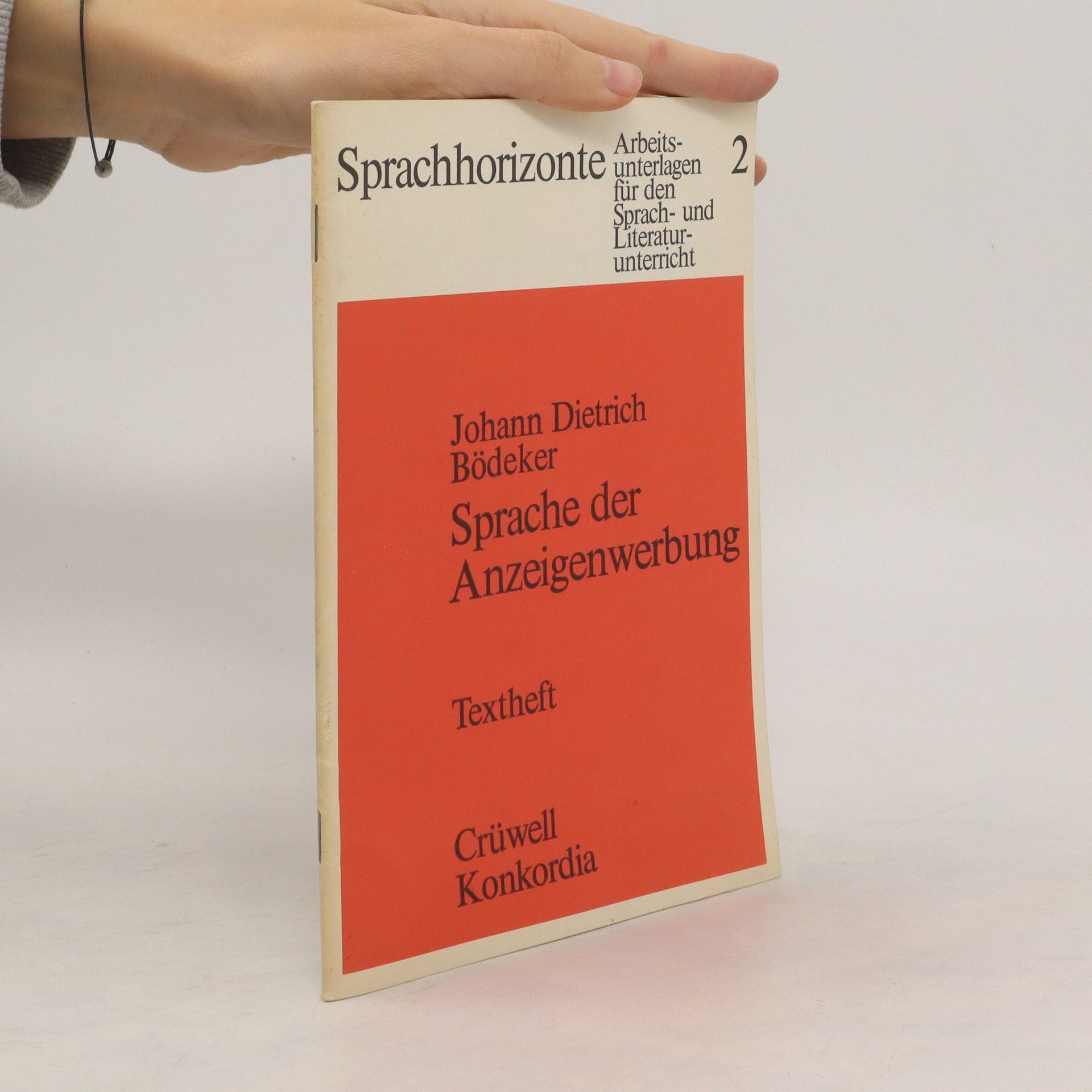 Sprache der Anzeigenwerbung