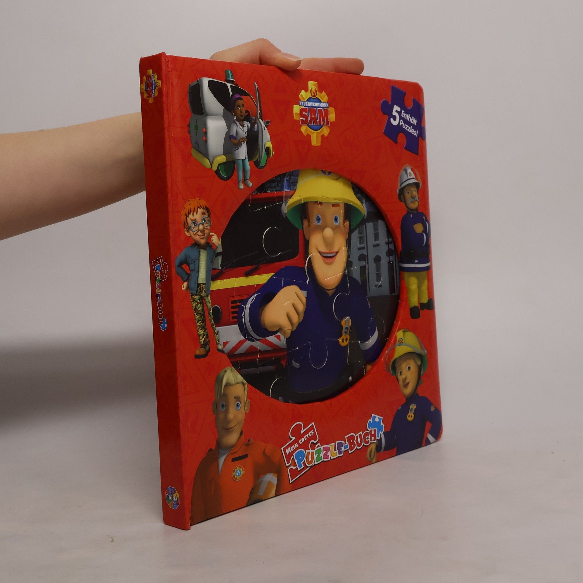 Autorenkollektiv Mein erstes Puzzle-Buch. Feuerwehrmann Sam: Enthält 5 Puzzles!