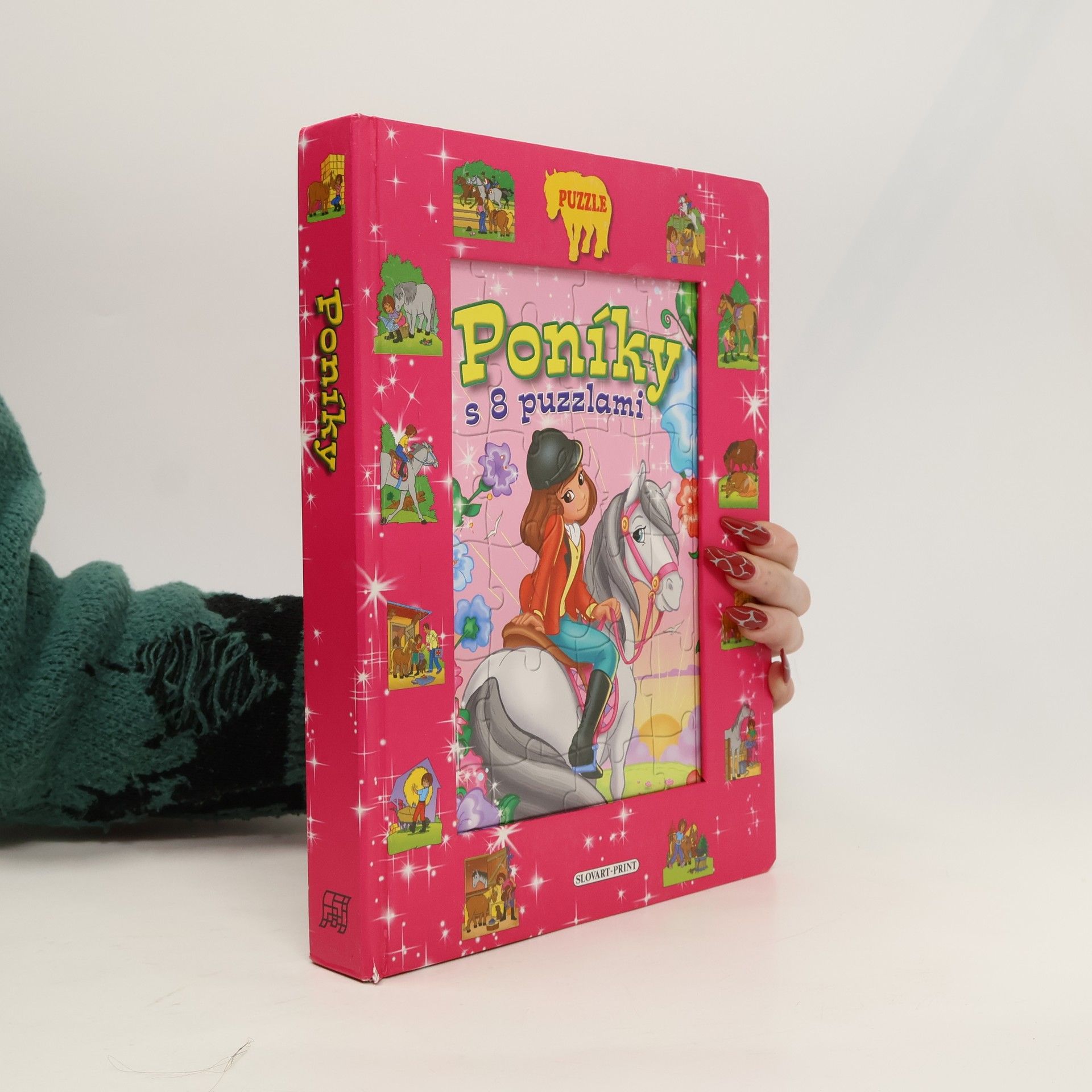 Kolektiv autorů Poníky s 8 puzzlami