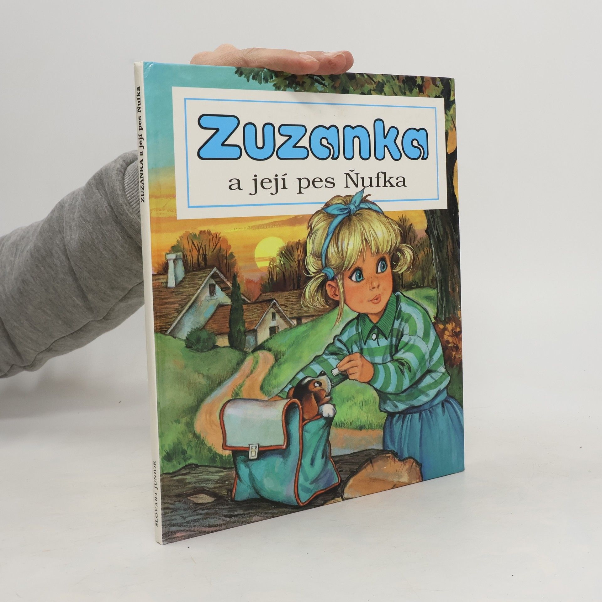 Anne Lansmanne Zuzanka a její pes Ňufka