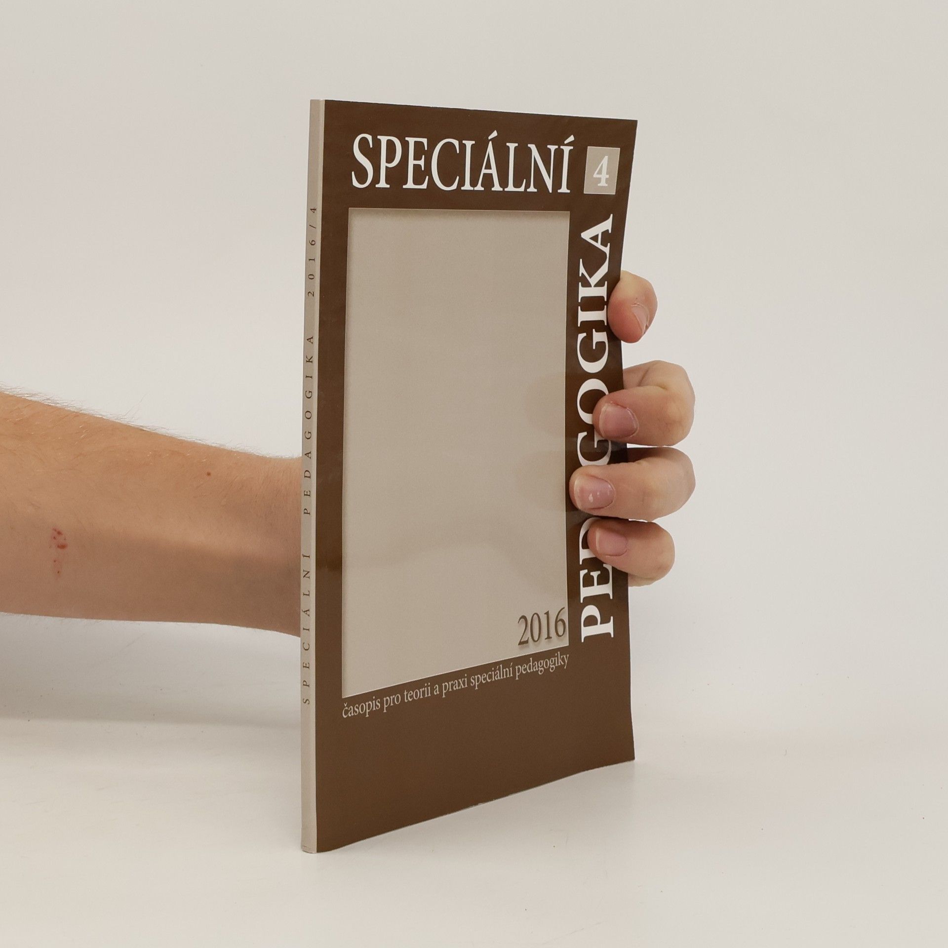 Kolektiv autorů Speciální pedagogika 4/2016