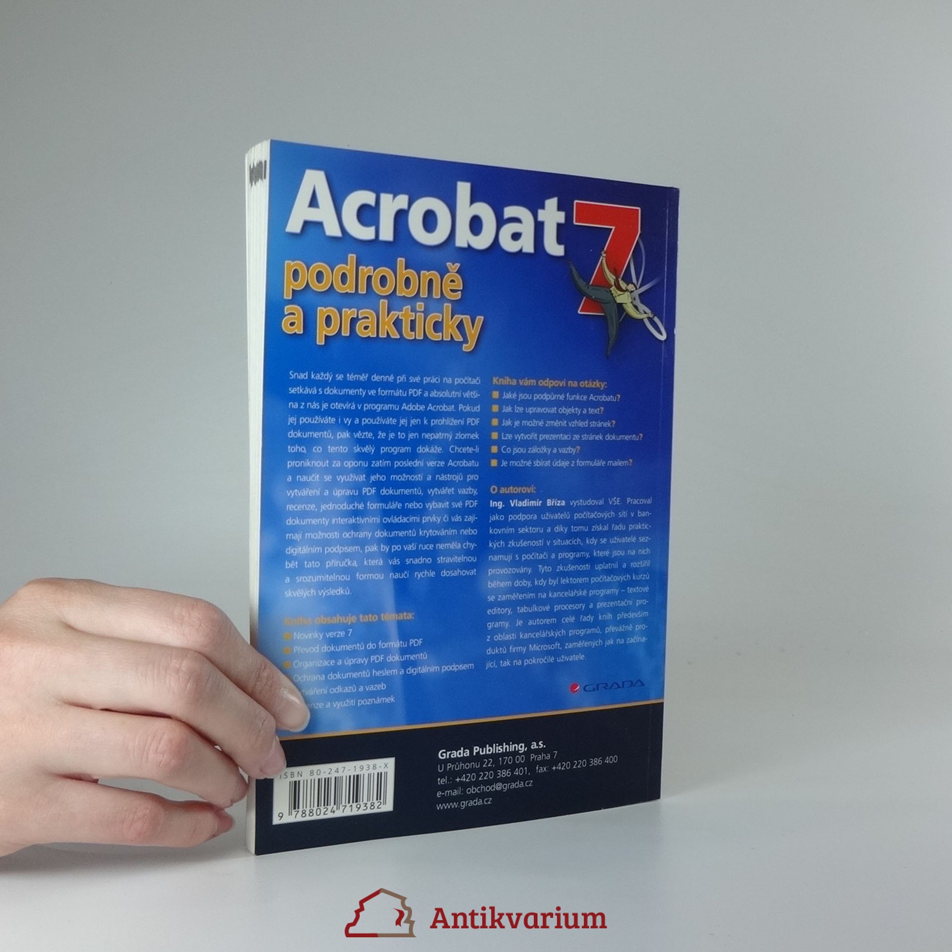 Vladimír Bříza Acrobat 7 - podrobně a prakticky