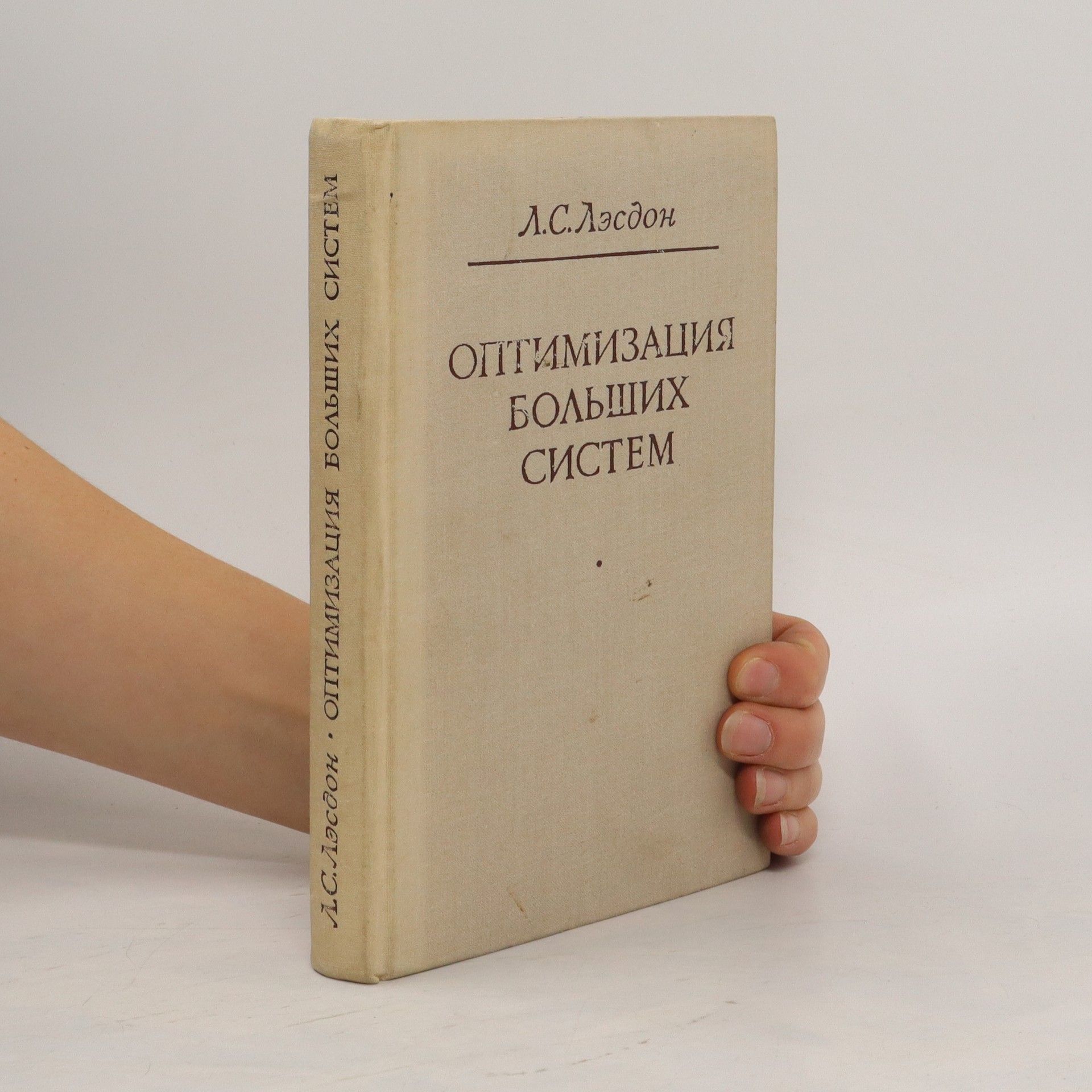 Пер. с англ. Оптимизация больших систем