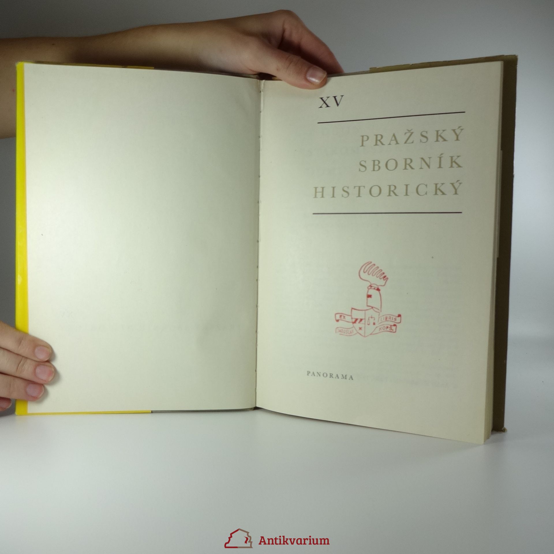CSc. a. redakční rada Dr. František Holec Pražský sborník historický XV.