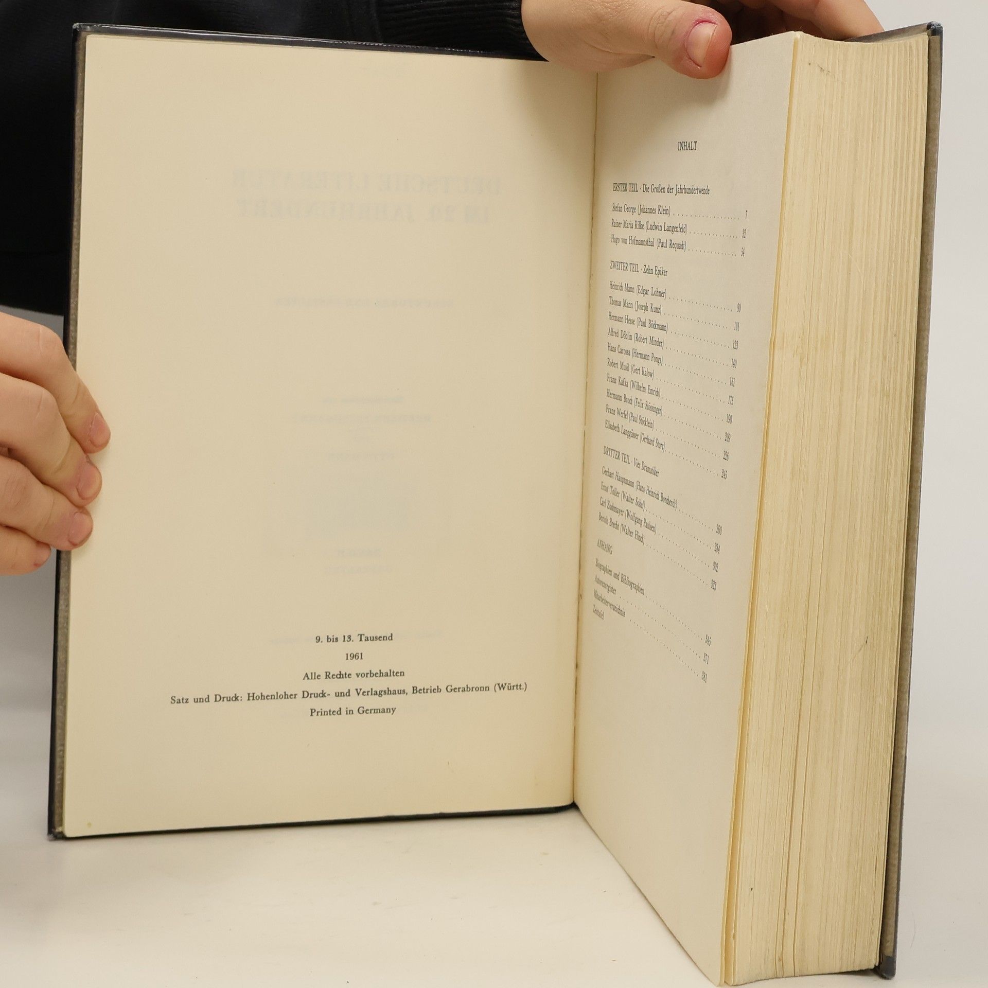 kolektiv Deutsche Literatur im 20. Jahrhundert