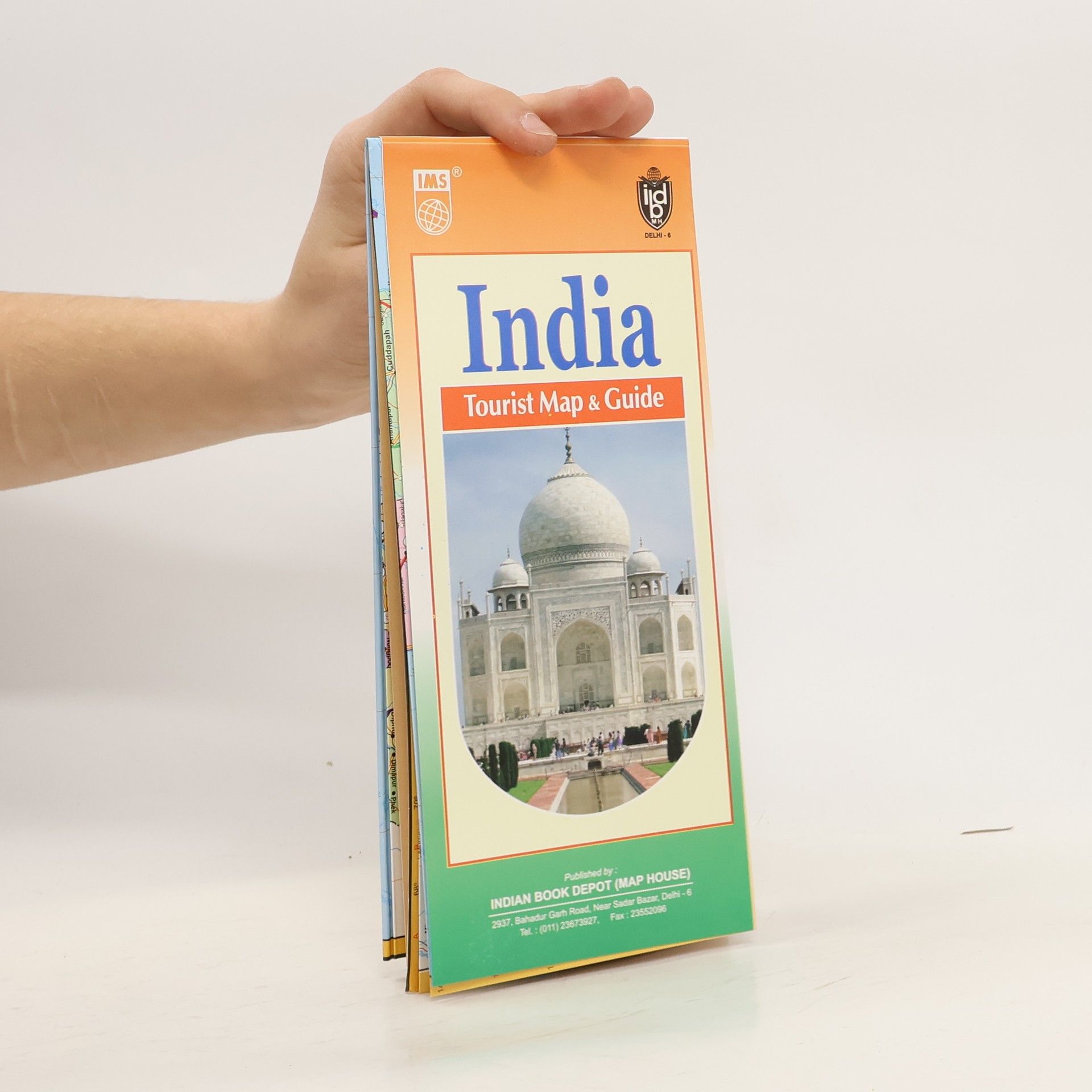 Auteurscollectief India. Tourist Map and Guide