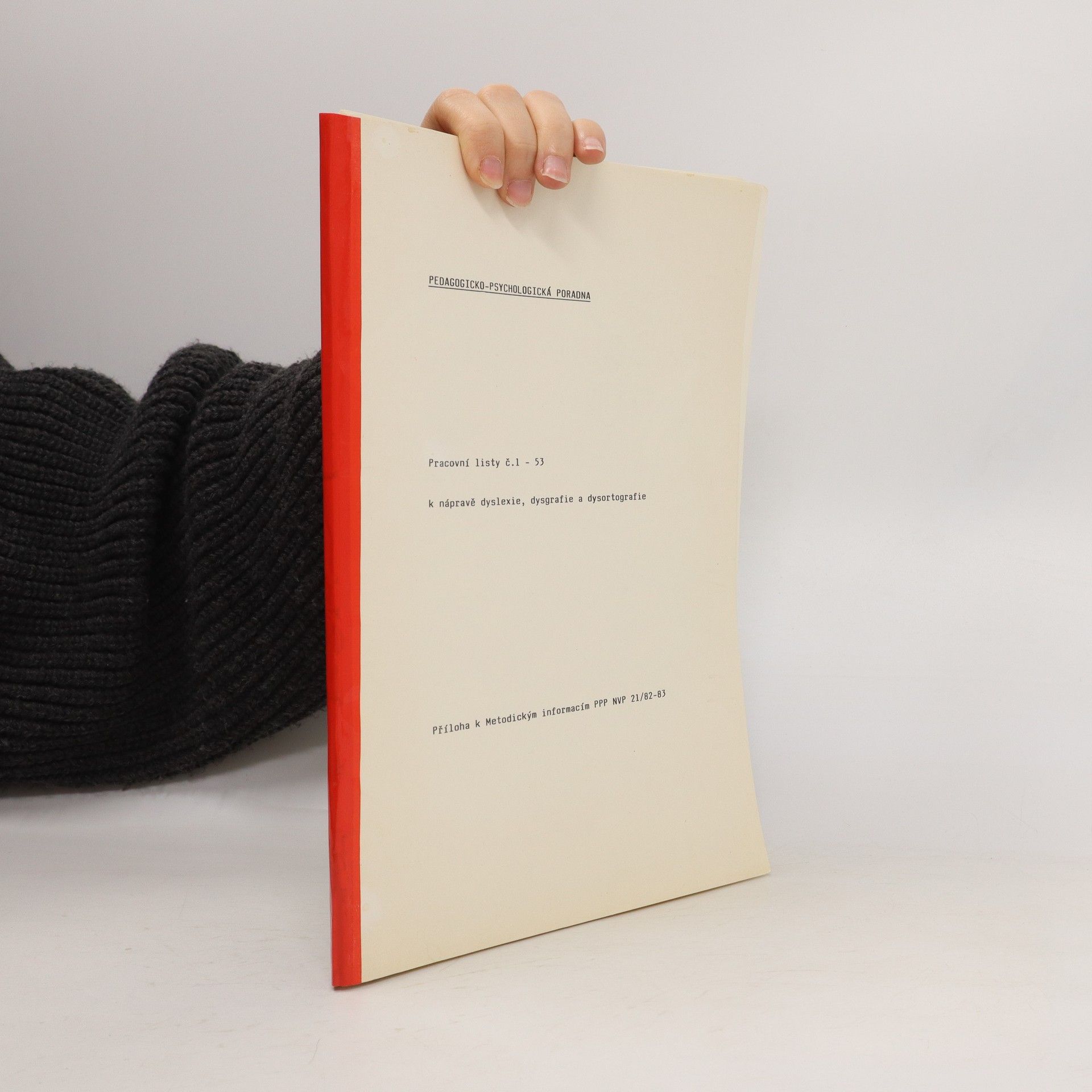 Autorenkollektiv Pedagogicko - psychologická poradna. Pracovní listy č.1-53