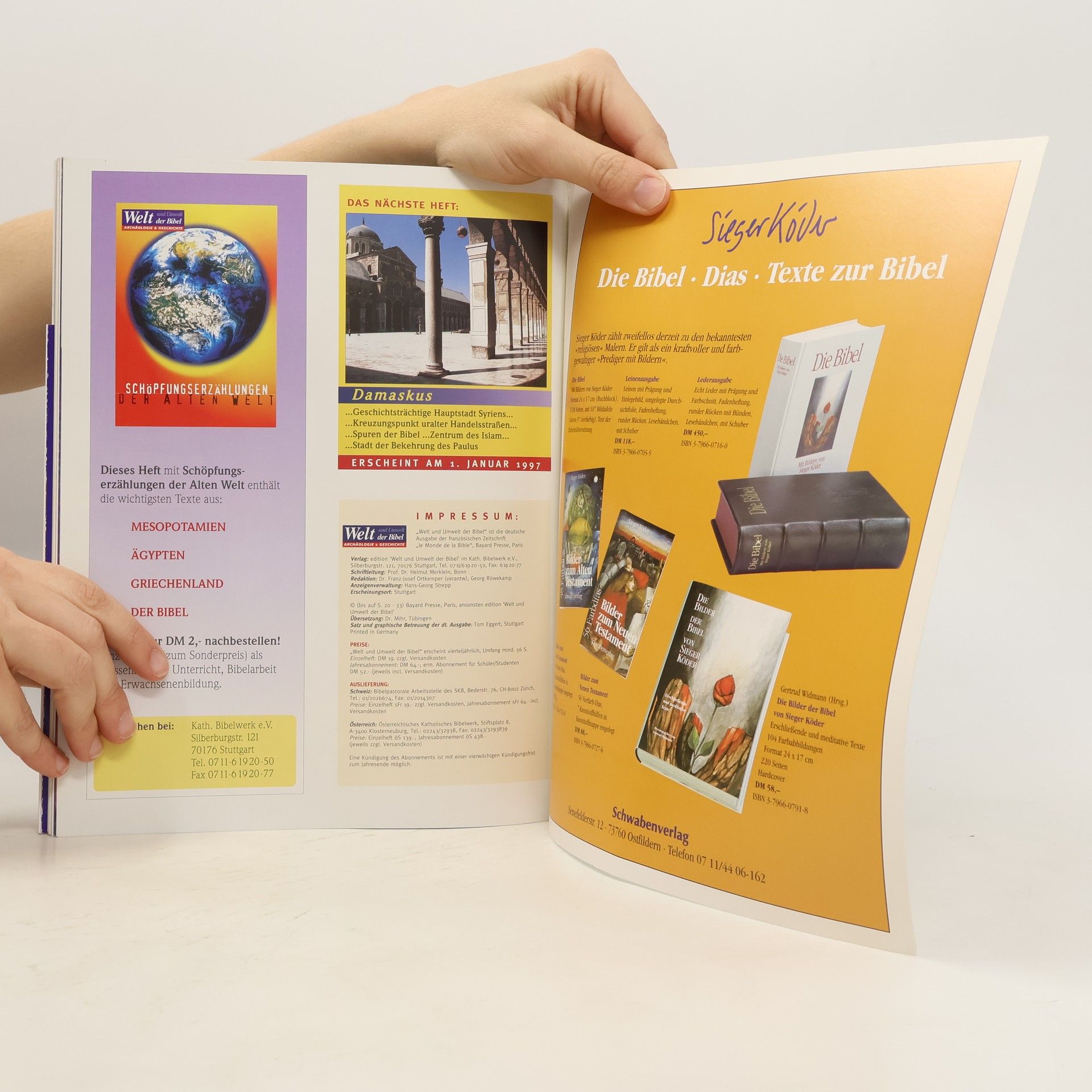 kolektiv Welt und Umwelt der Bibel 2/1996