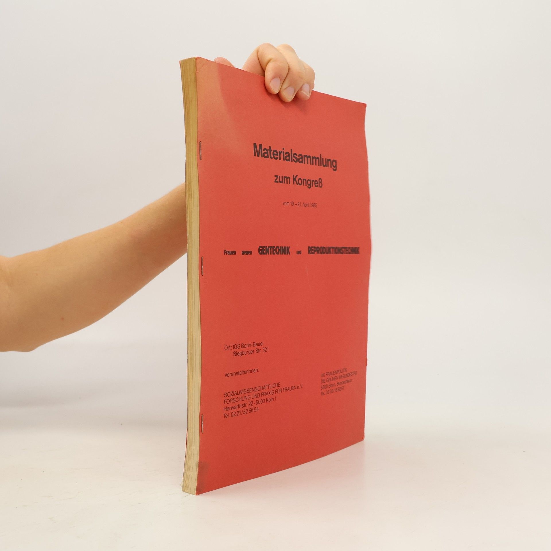 Collectif d'auteurs Materialsammlung zum Kongress