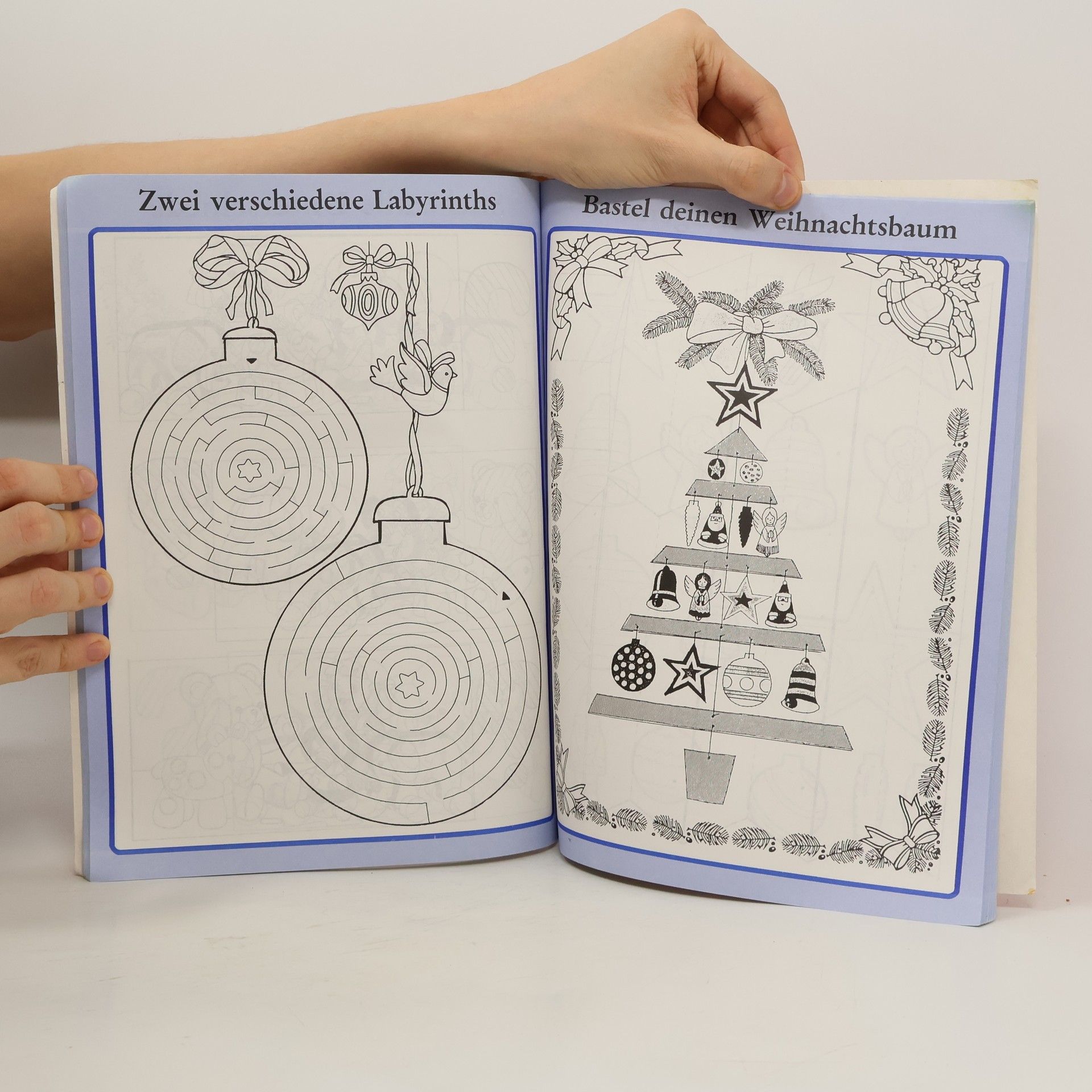 kolektiv Das große Weihnachtsspiel- und bastelbuch