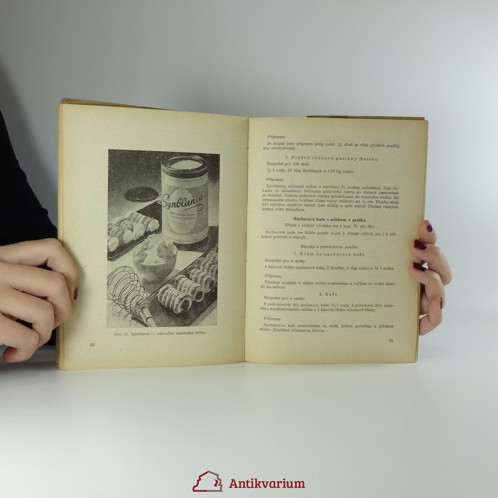 Josef Vavroušek Příprava jídel a nápojů ze sušených a zahuštěných mléčných a vaječných výrobků