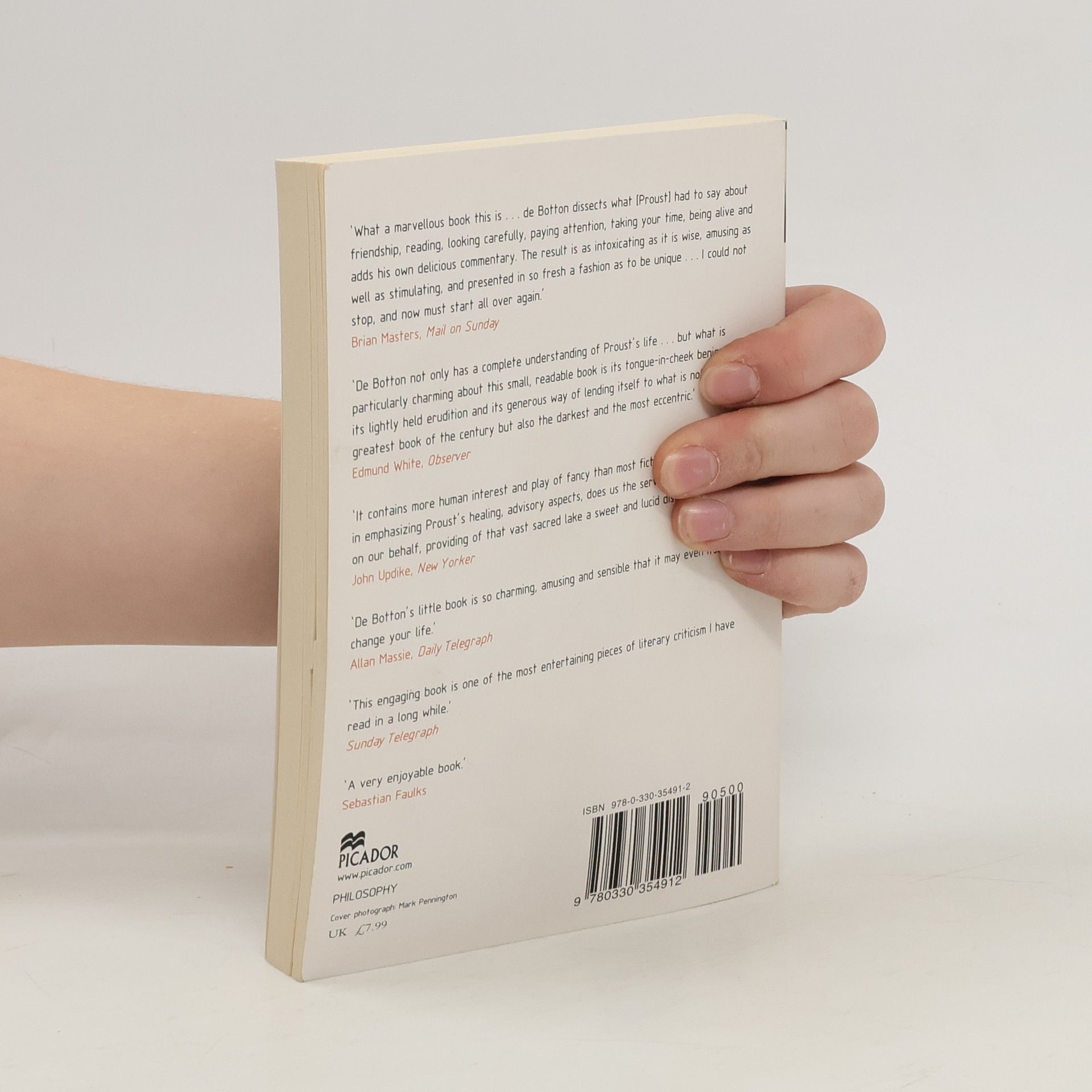 Alain de Botton How Proust can change your life