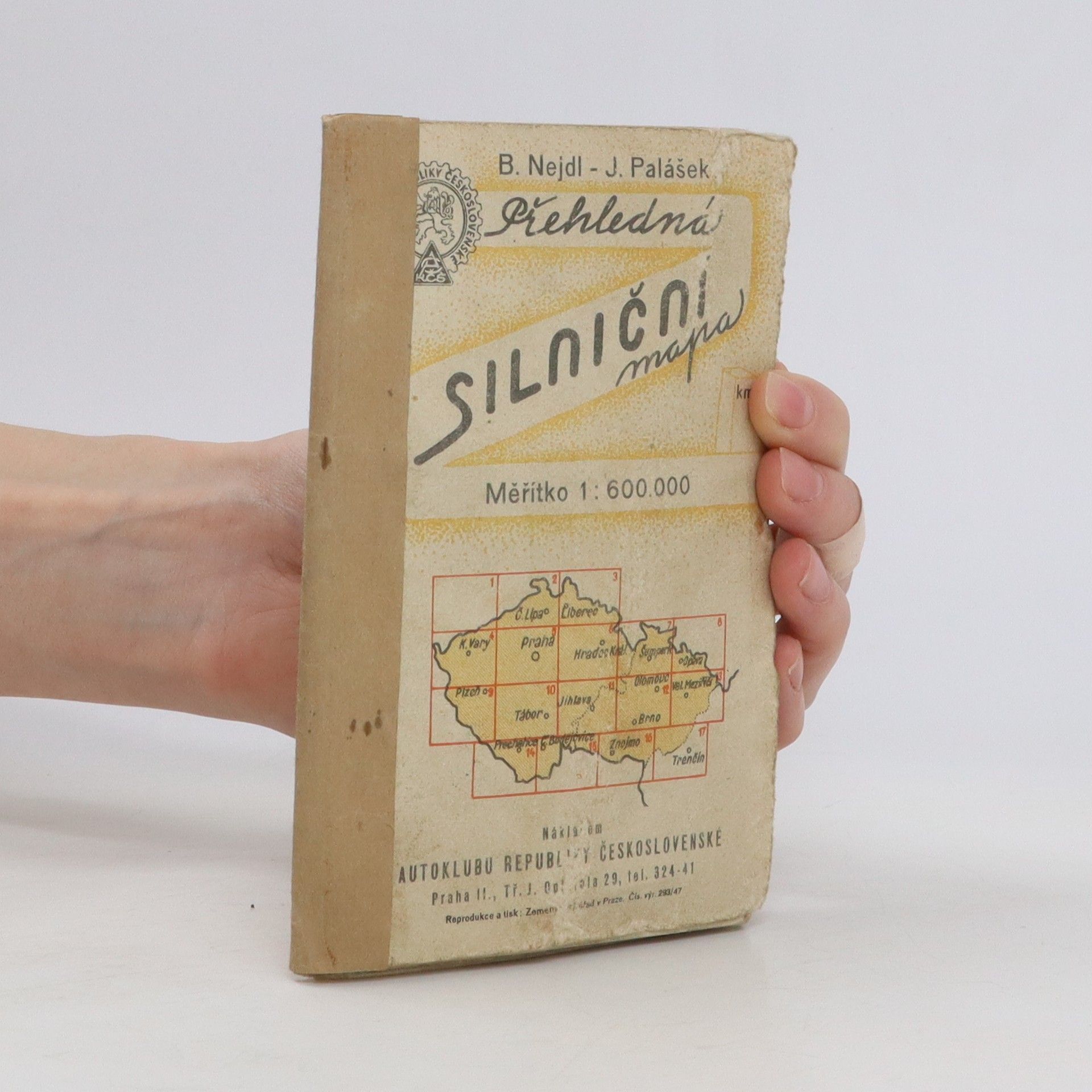 Kolektiv autorů Přehledná silniční mapa