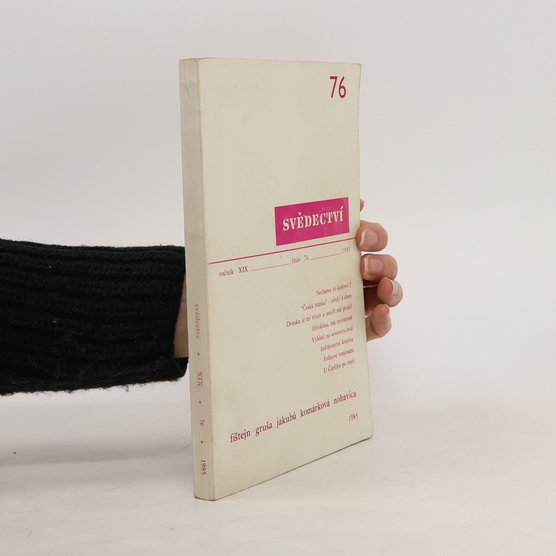 Autorenkollektiv Svědectví 76/1985