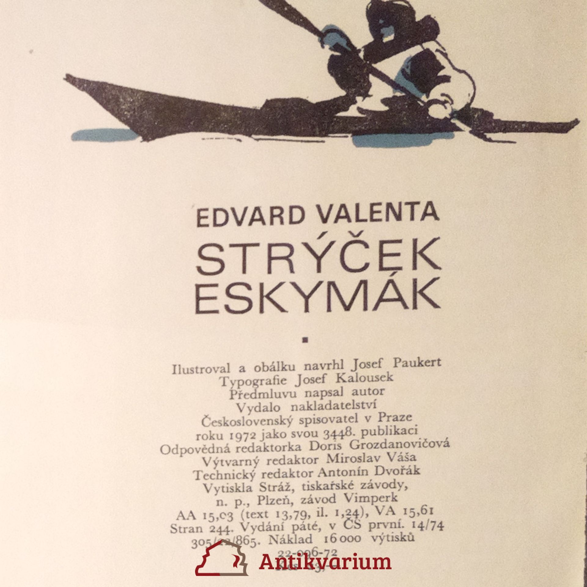 Edvard Valenta Strýček Eskymák