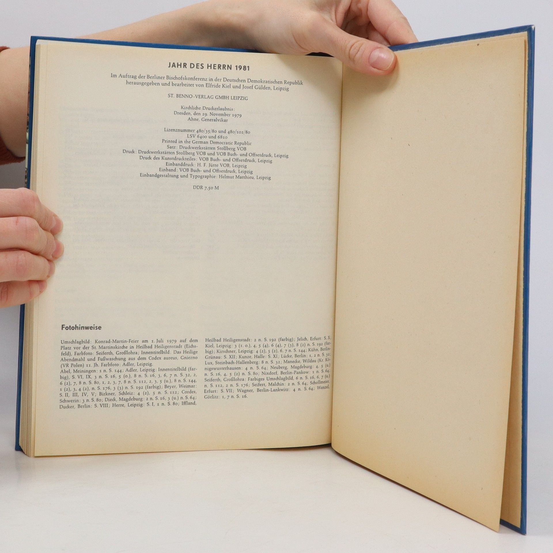Autorenkollektiv Gottesvolk in der Gemeinde. Jahr des herrn 1981