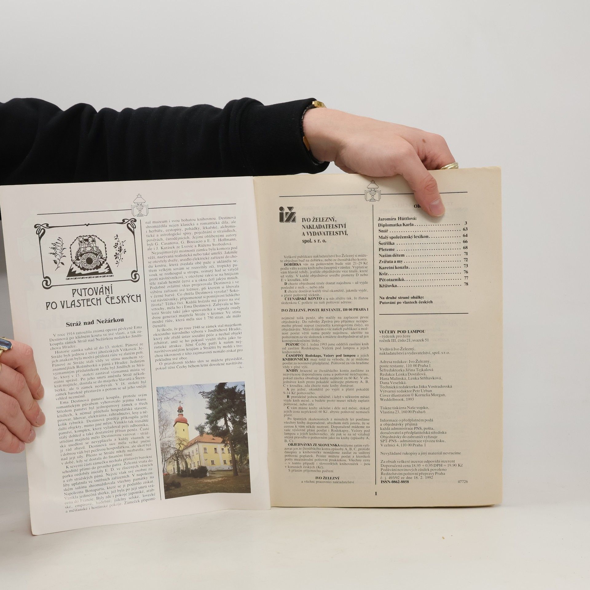 Autorenkollektiv Večery pod lampou 21/1993