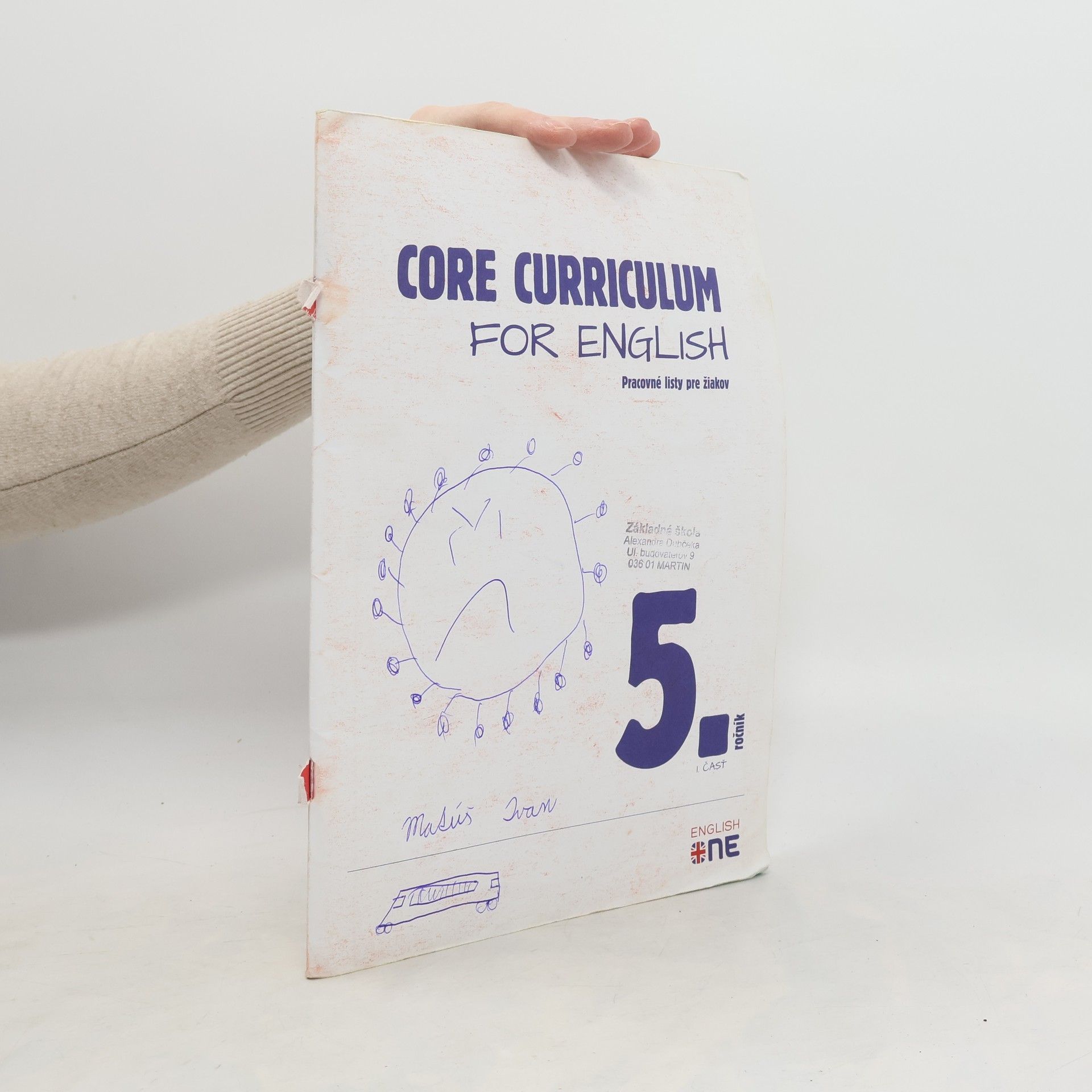 AA.VV. Core Curriculum for English. Pracovné listy pre žiakov. 5. ročník, 1. časť