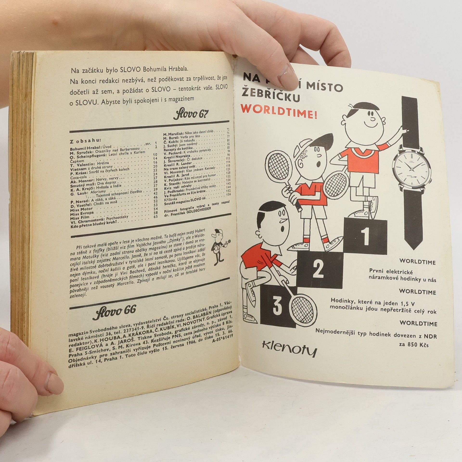 Autores varios Magazín. Slovo 66